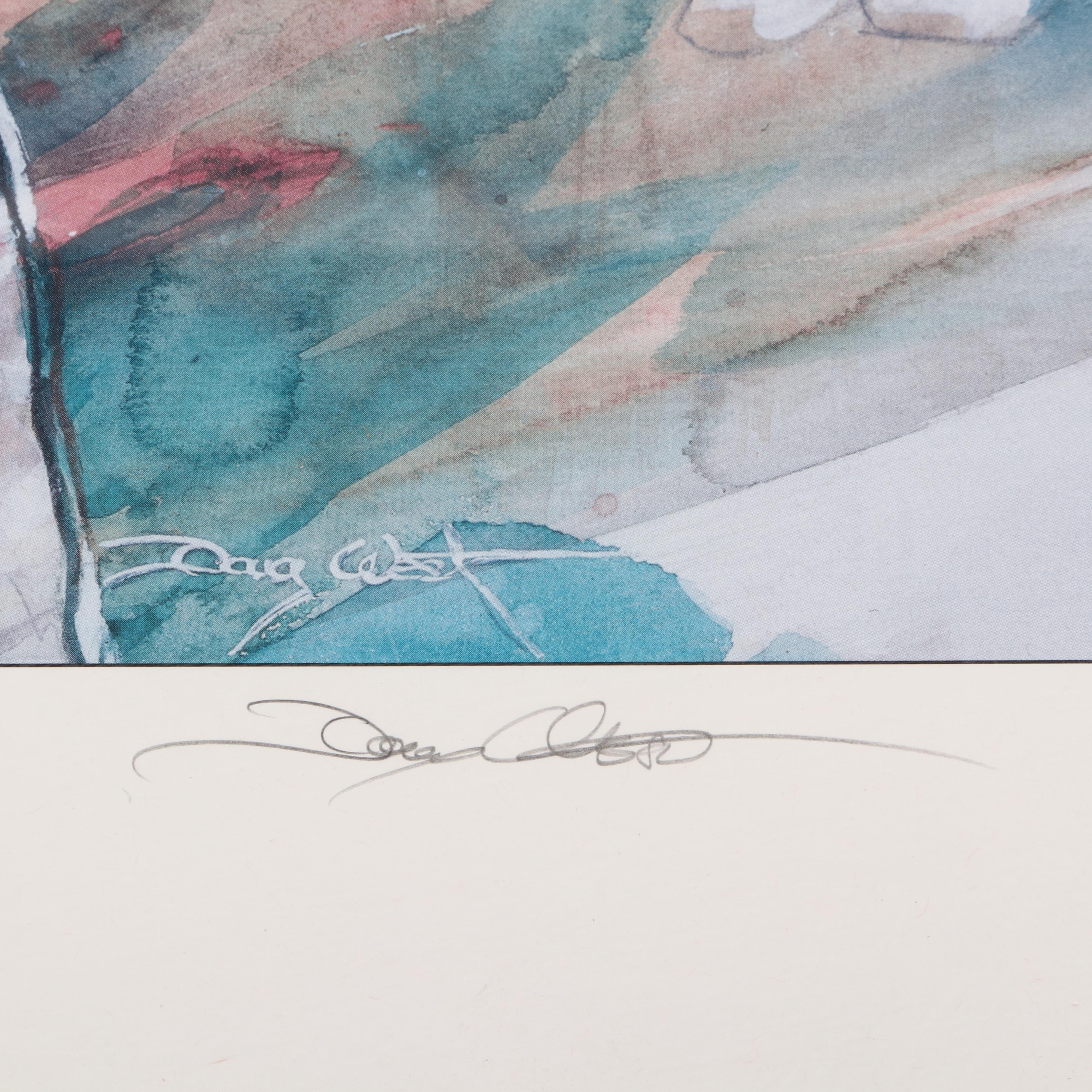 "Naismith Memorial" Doug West Signed and Limited Poster