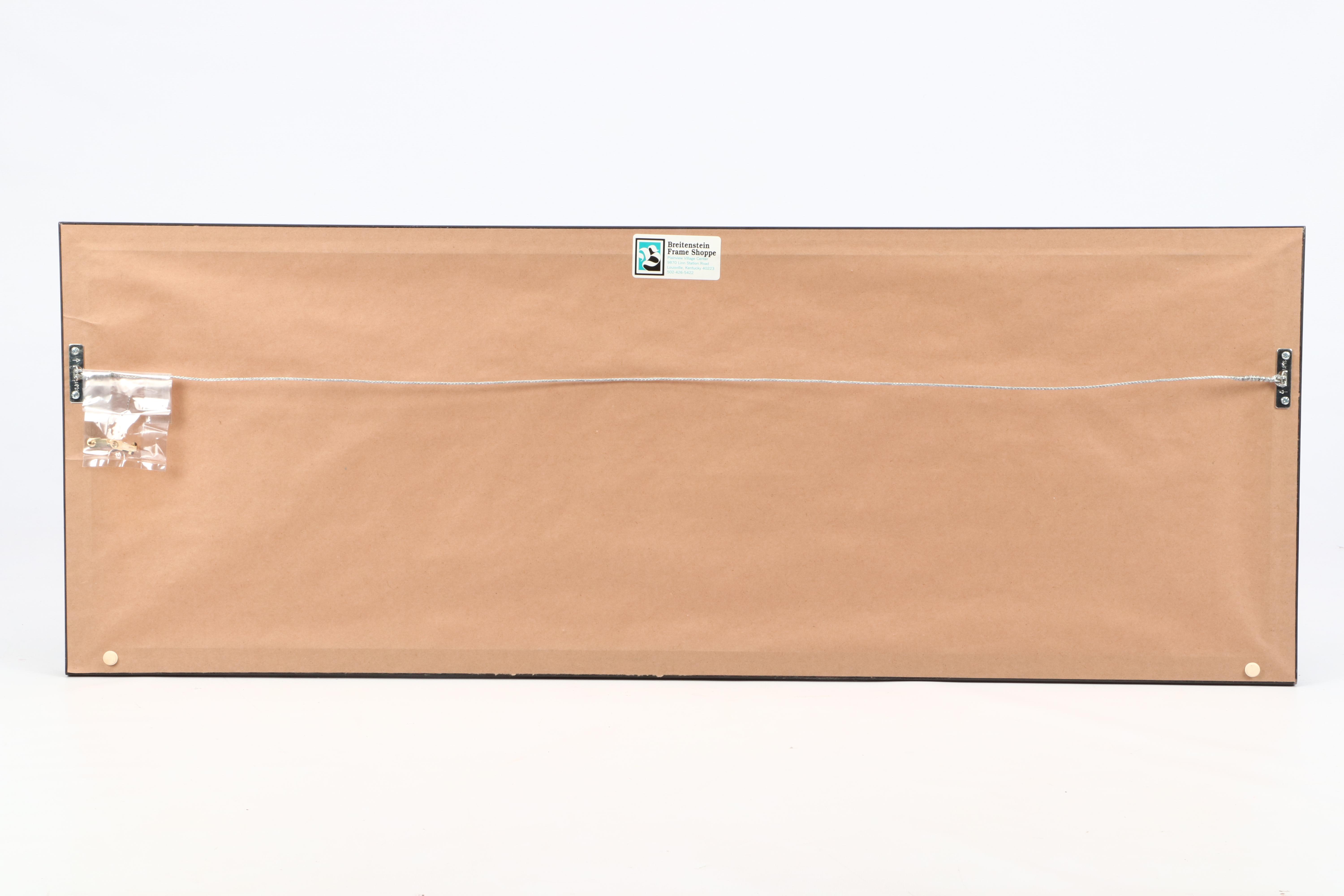 Large University of Louisville Cardinals- KFC Yum Center Framed Photograph