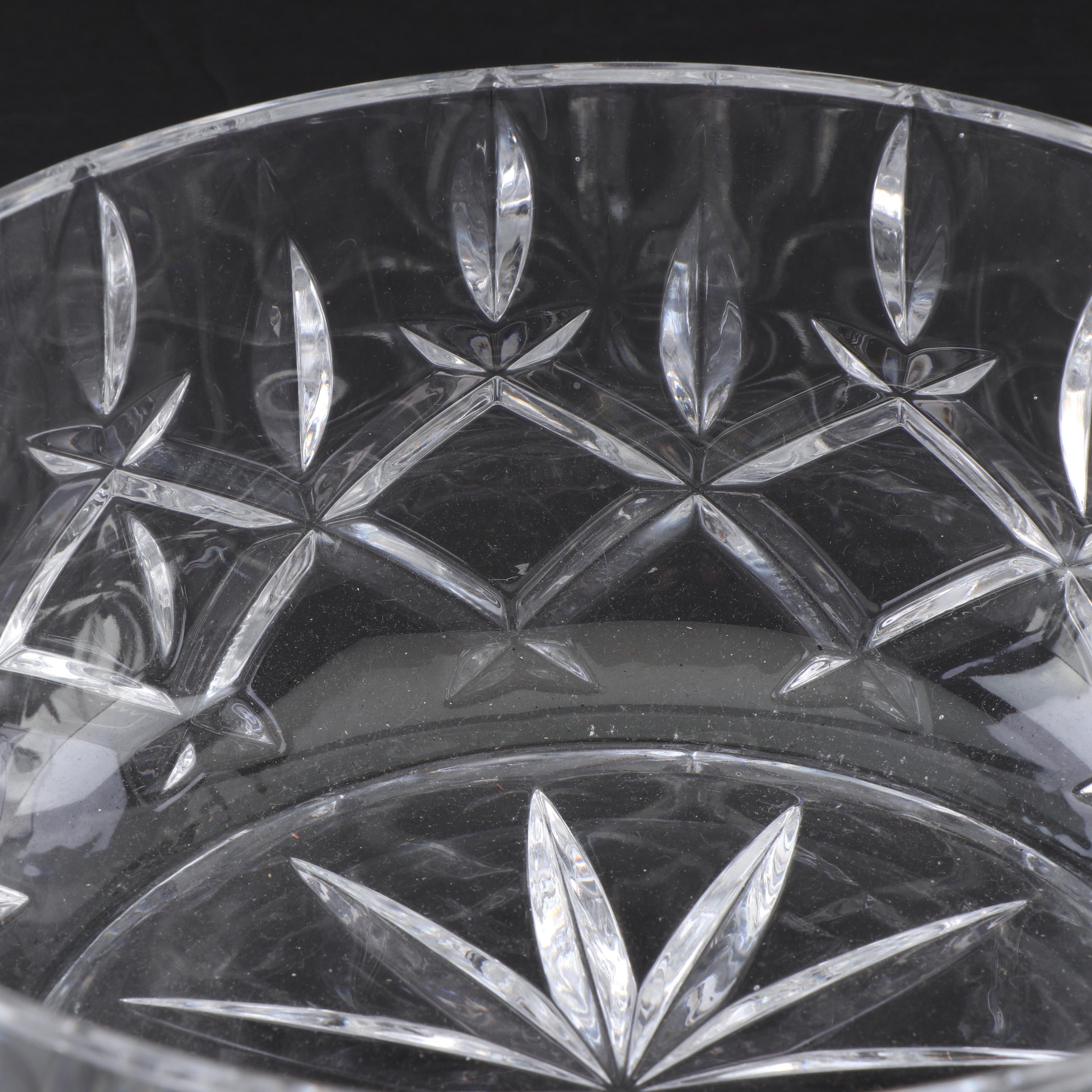 Crystal Barware Including Ceska Champagne Bucket and Rogaska Decanter