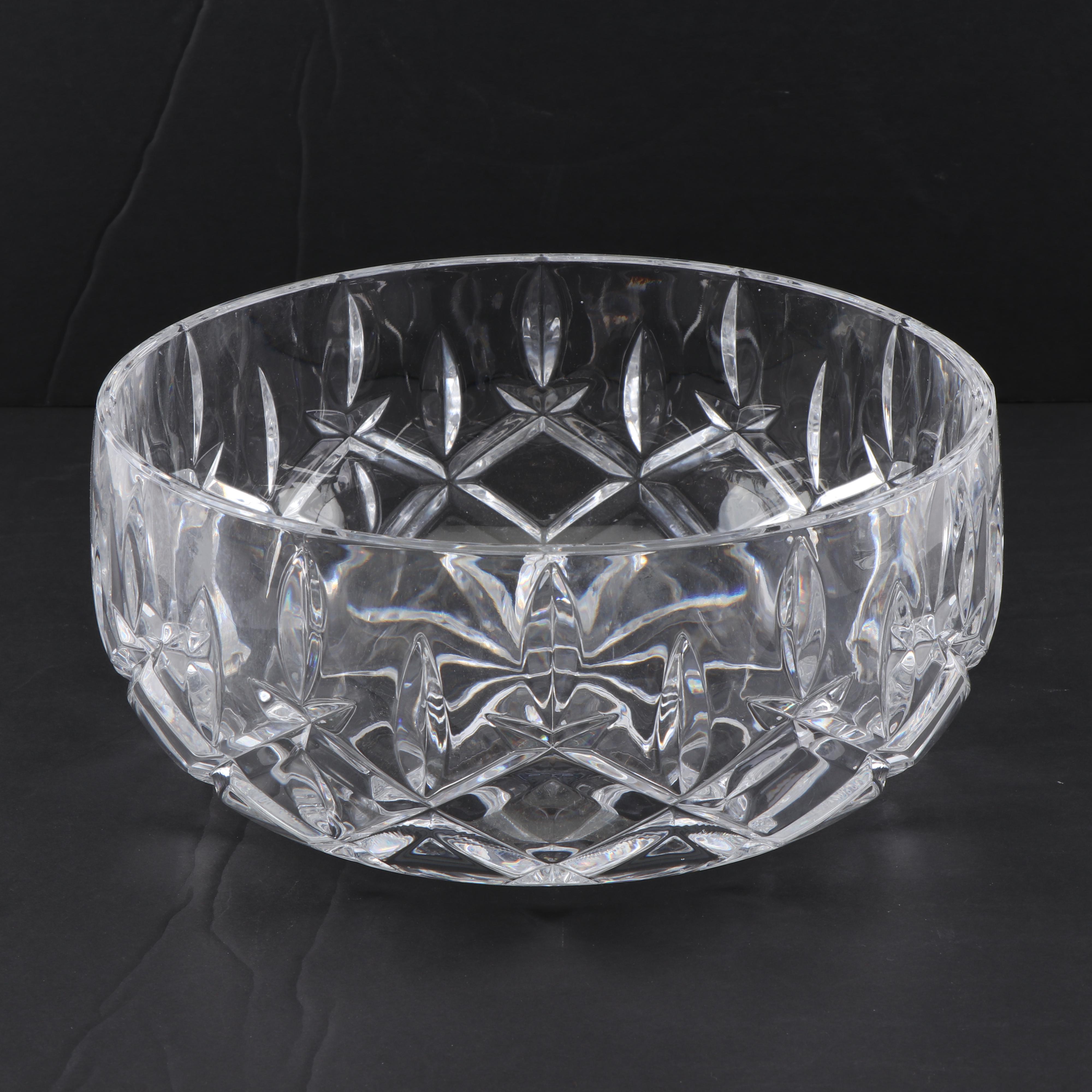 Crystal Barware Including Ceska Champagne Bucket and Rogaska Decanter