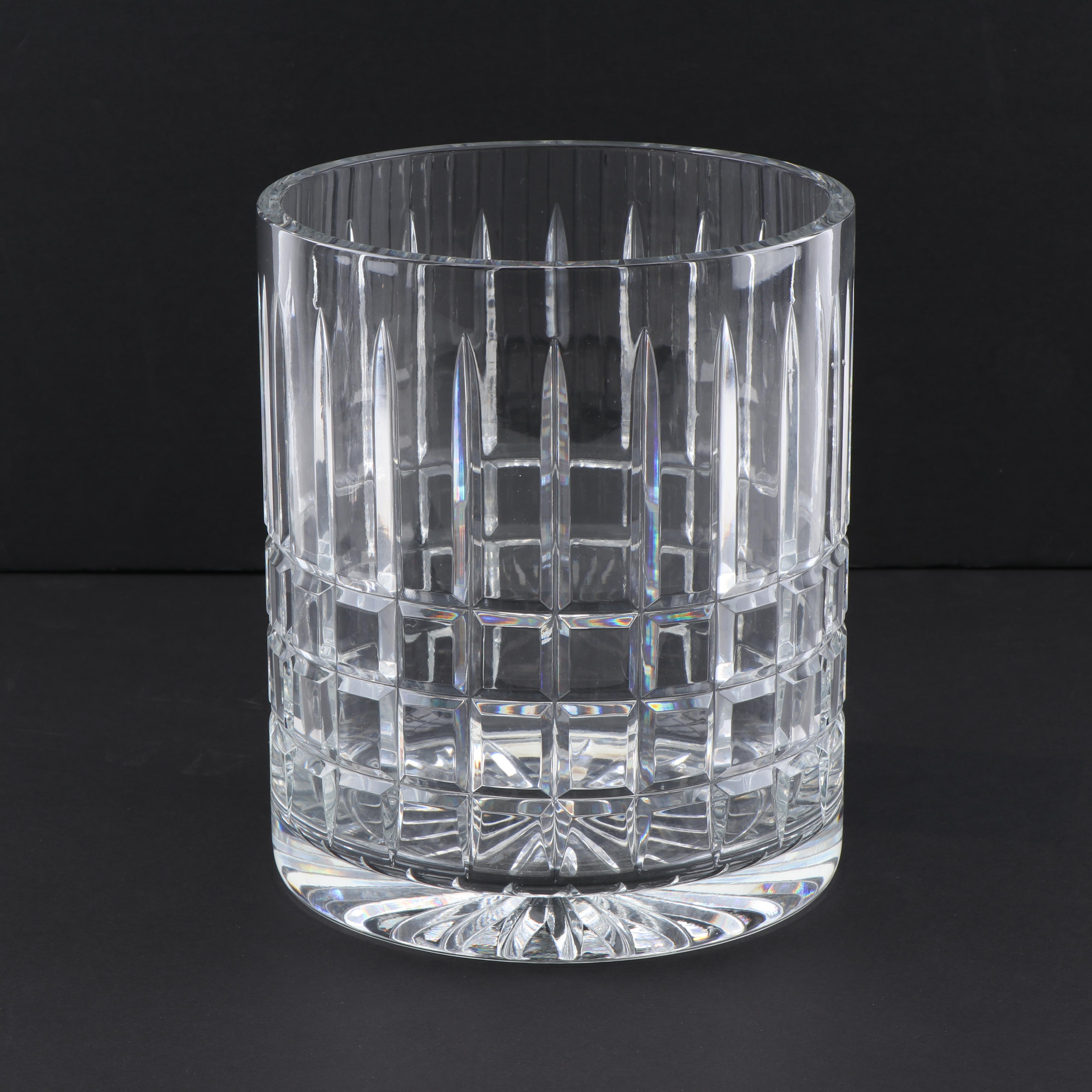 Crystal Barware Including Ceska Champagne Bucket and Rogaska Decanter