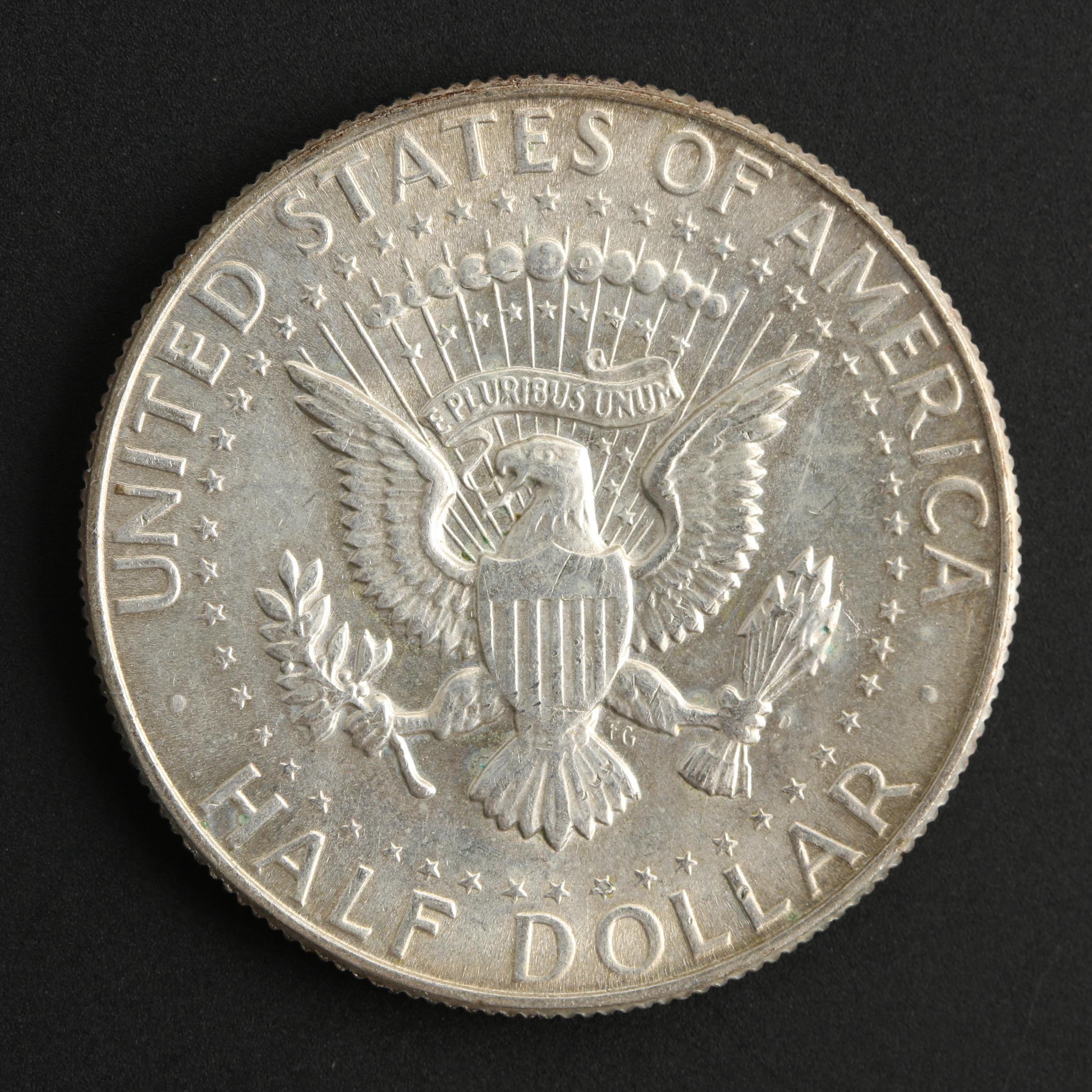 Group of Twenty-Five Kennedy Silver Clad Half Dollars