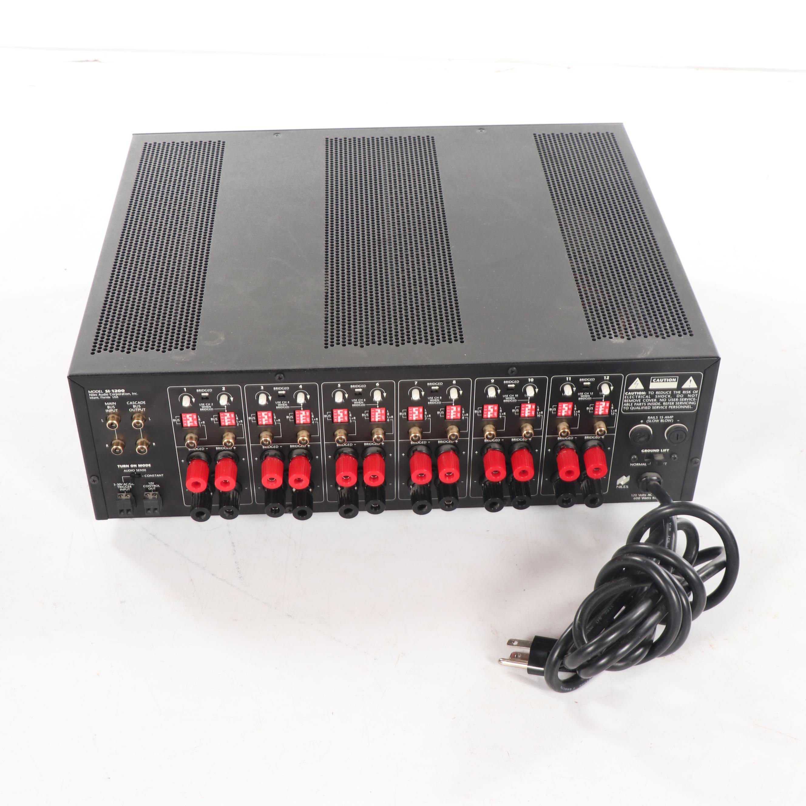 Mirage Home Theater Amplifier, Powered Subwoofer, and Speaker