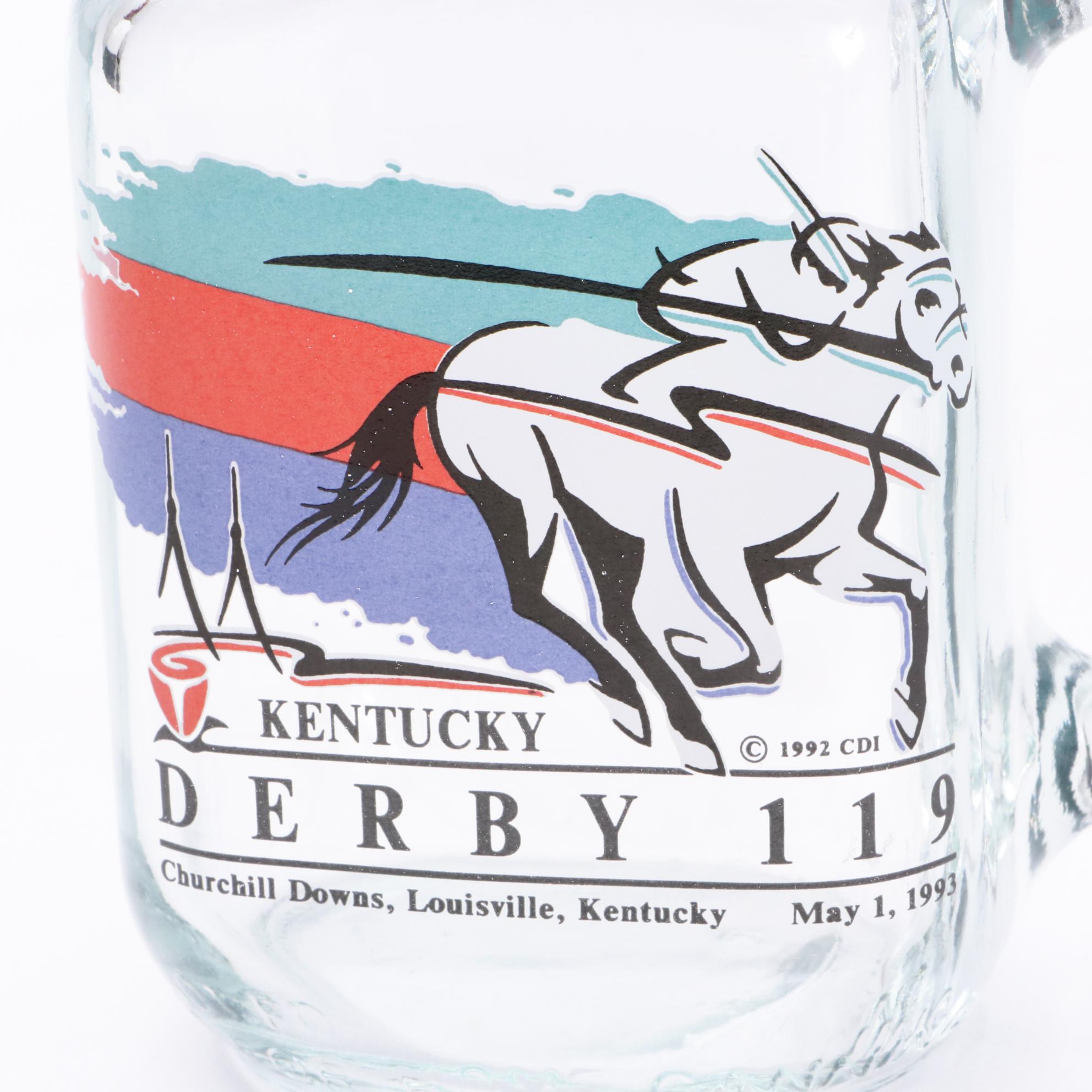 Breeders Cup and Kentucky Derby Ball Jar Style Mugs