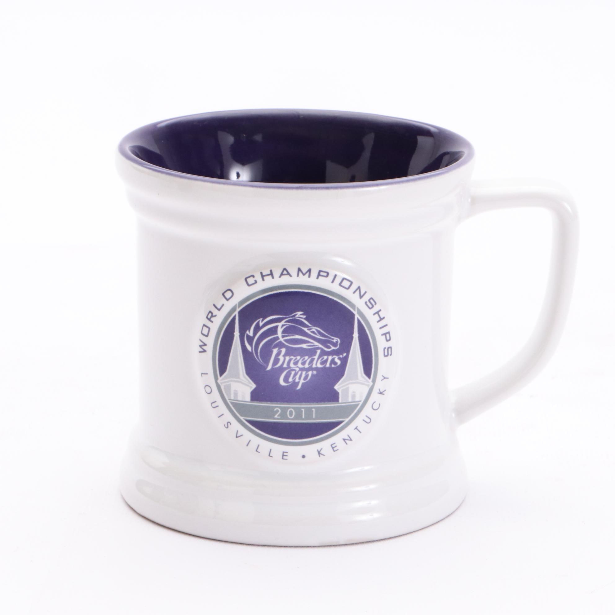 Breeders Cup and Kentucky Derby Ball Jar Style Mugs