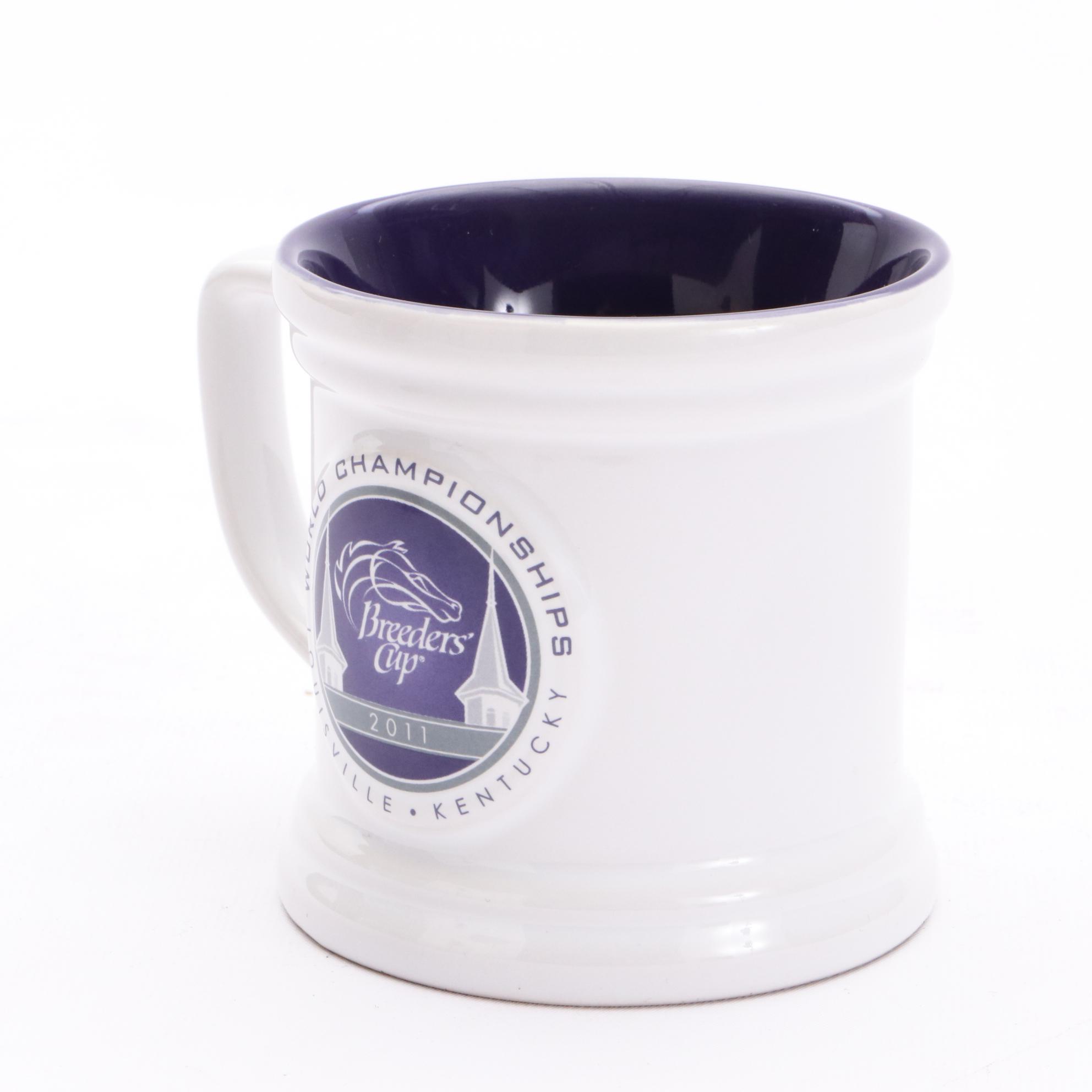 Breeders Cup and Kentucky Derby Ball Jar Style Mugs