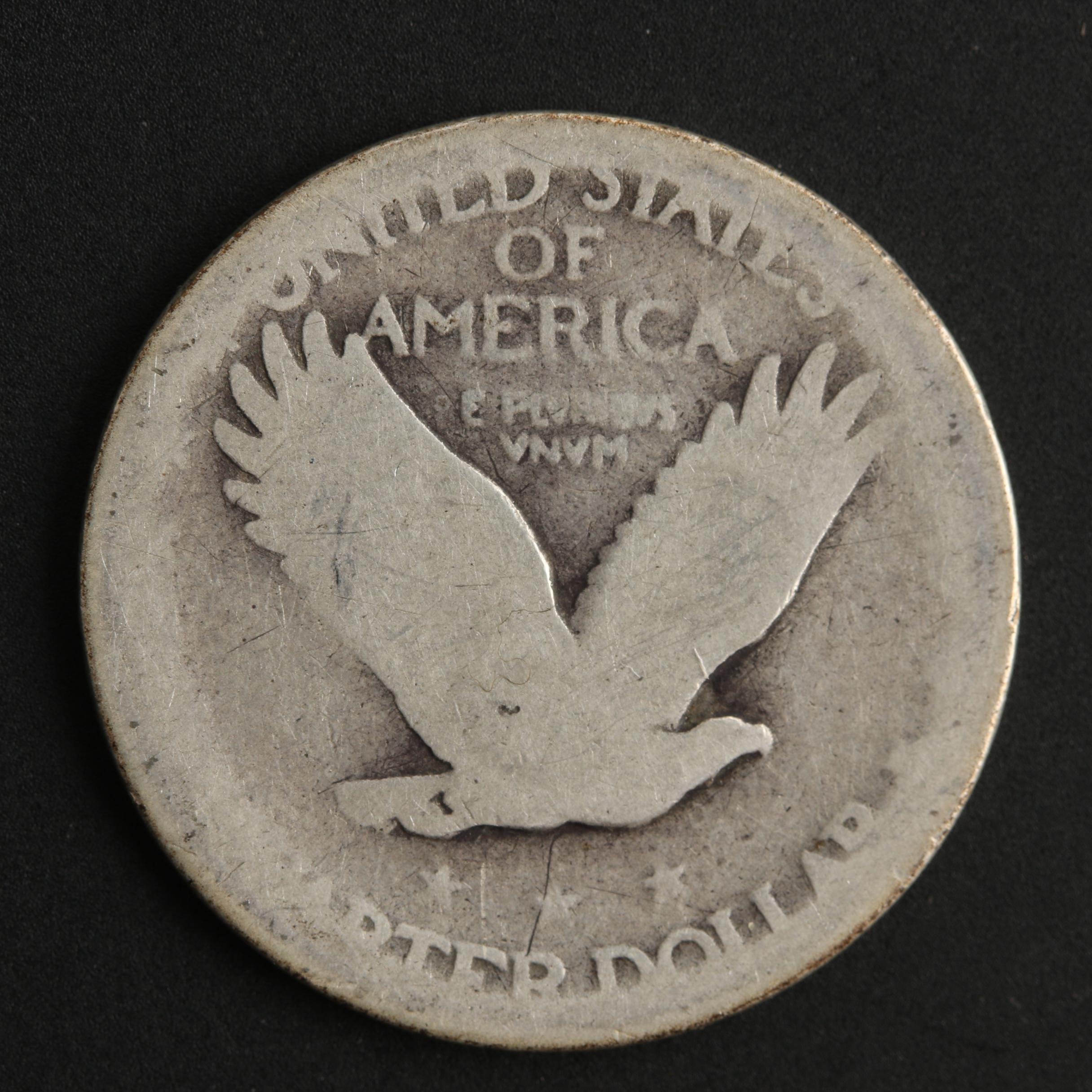 Group of Seventy-Four Washington Silver Quarters From the 1940s
