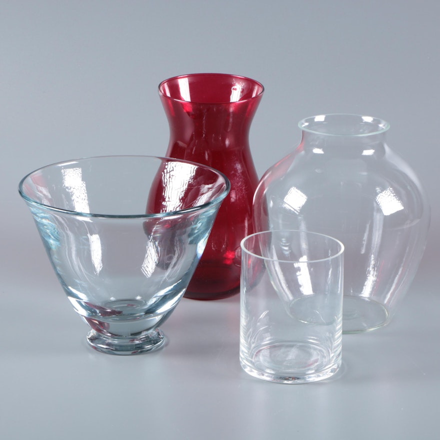 Glass and Crystal Vases