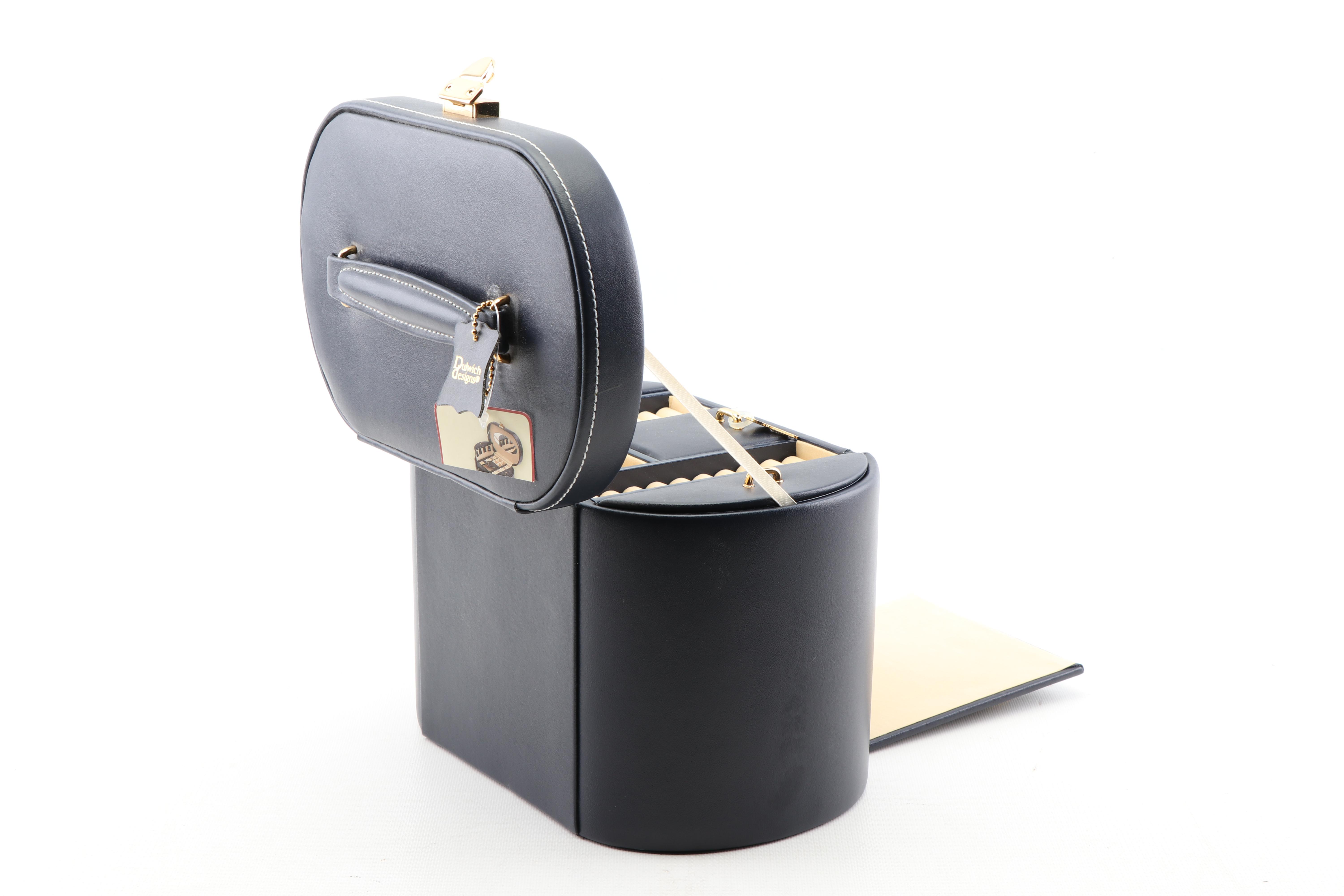Dulwich Designs Faux Leather Jewelry Box