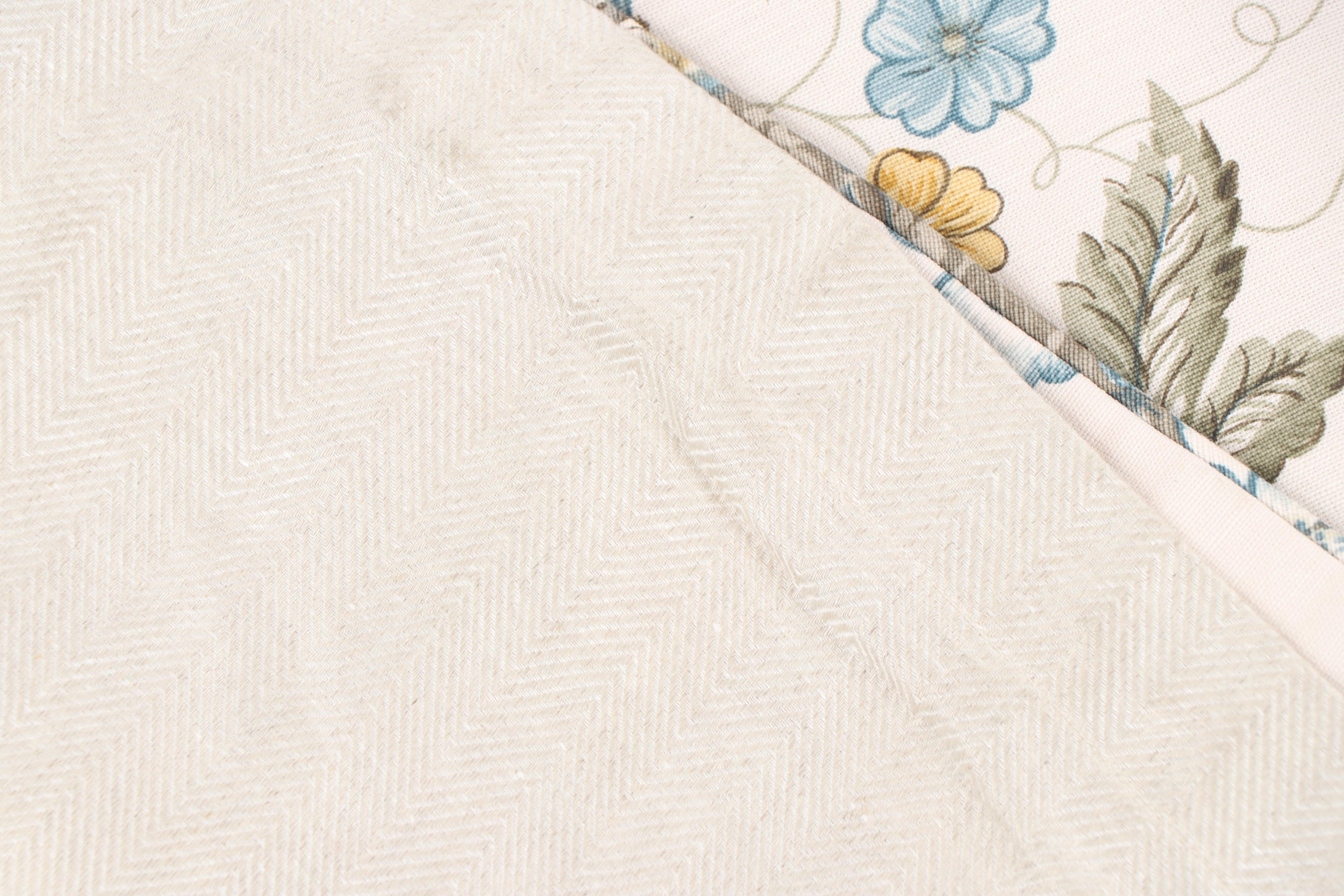 Bennison Fabrics "Chinese Pheasant" King Size Duvet Cover with Pillow Shams