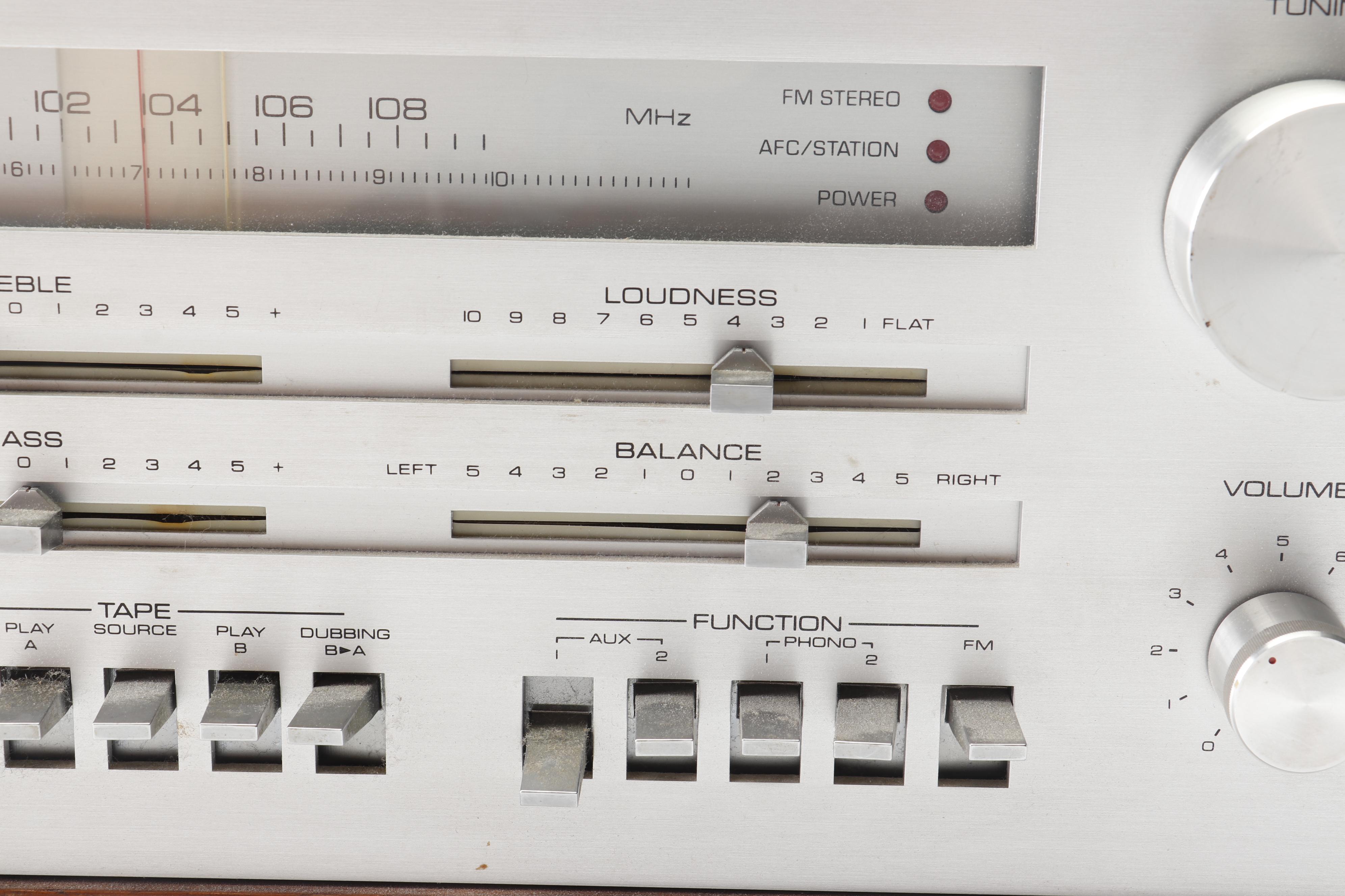 Yamaha CR-1000 Natural Sound AM/FM Stereo Receiver, Mid-1970s