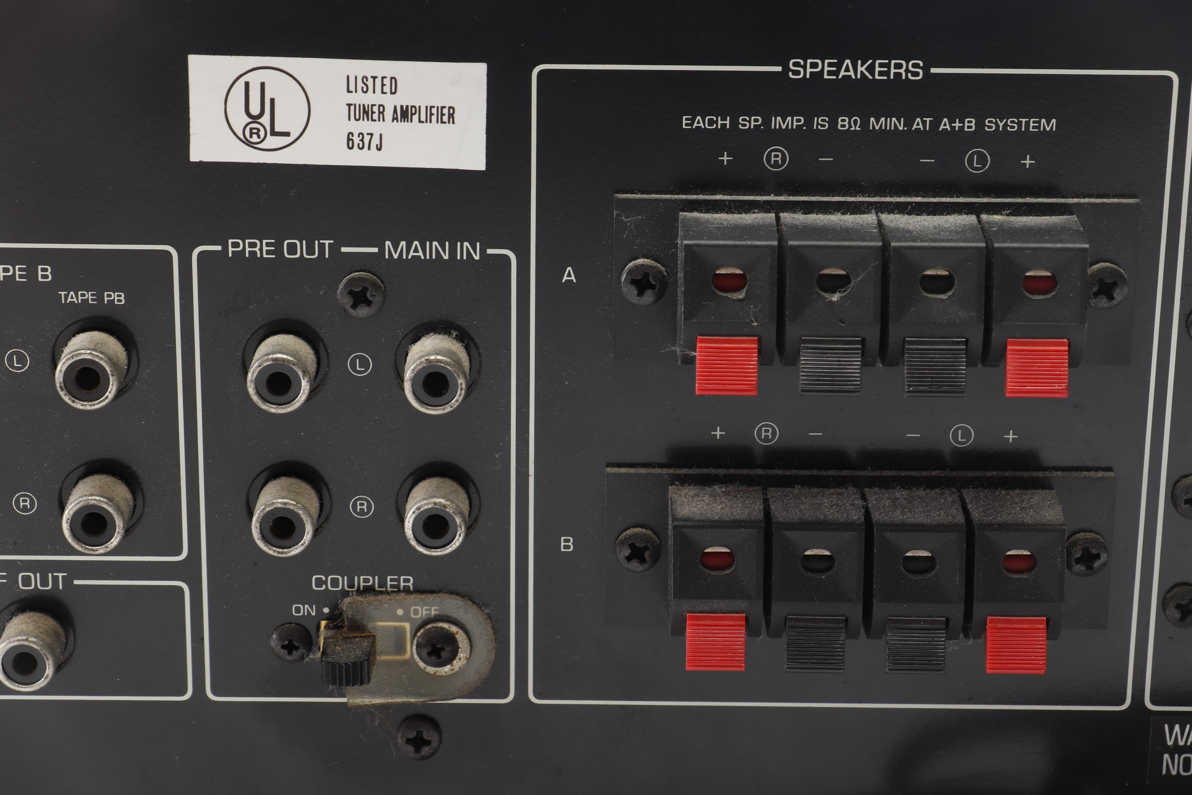 Yamaha CR-1000 Natural Sound AM/FM Stereo Receiver, Mid-1970s