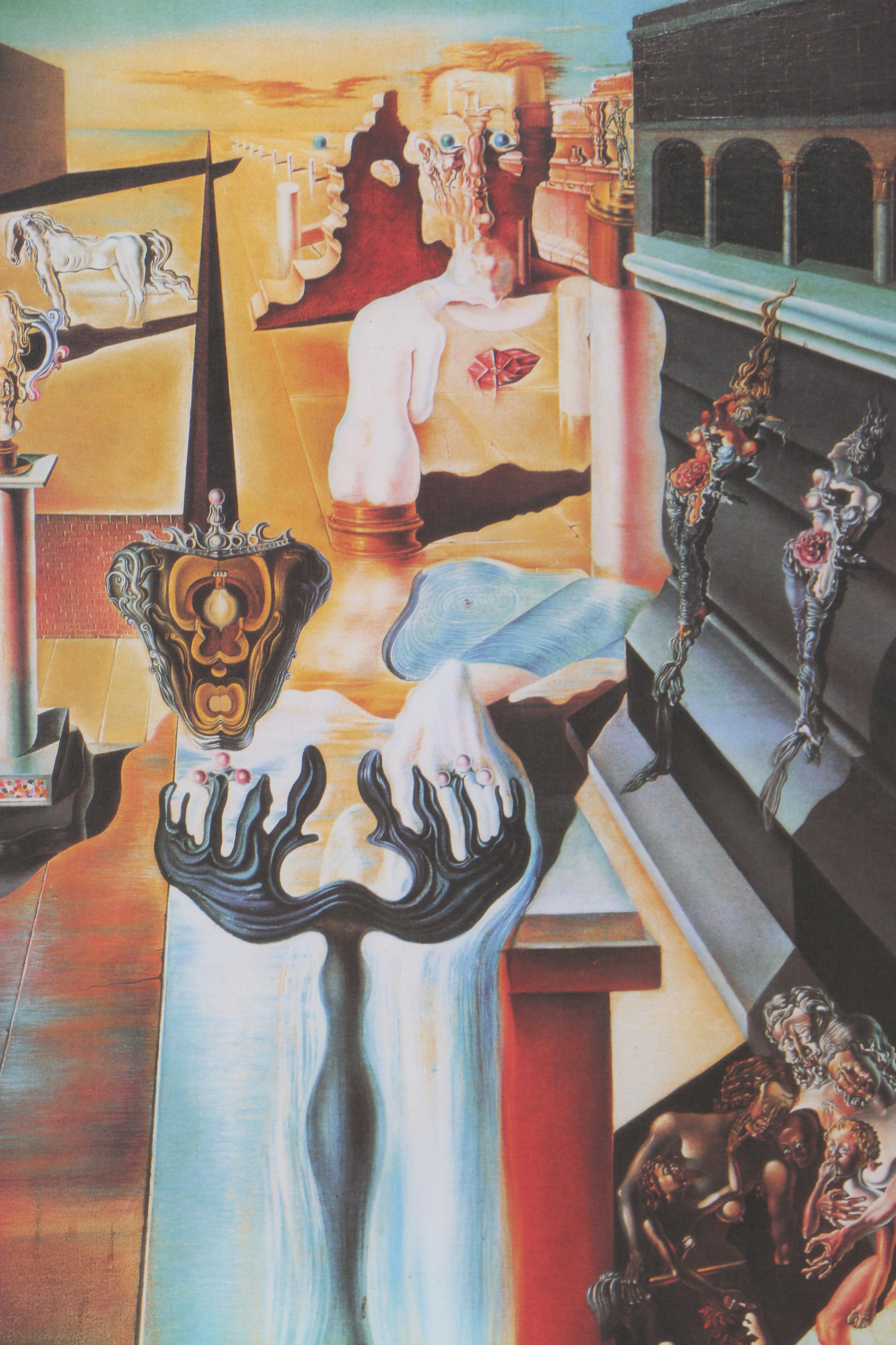 Offset Lithograph after Salvador Dali "Invisible Man"