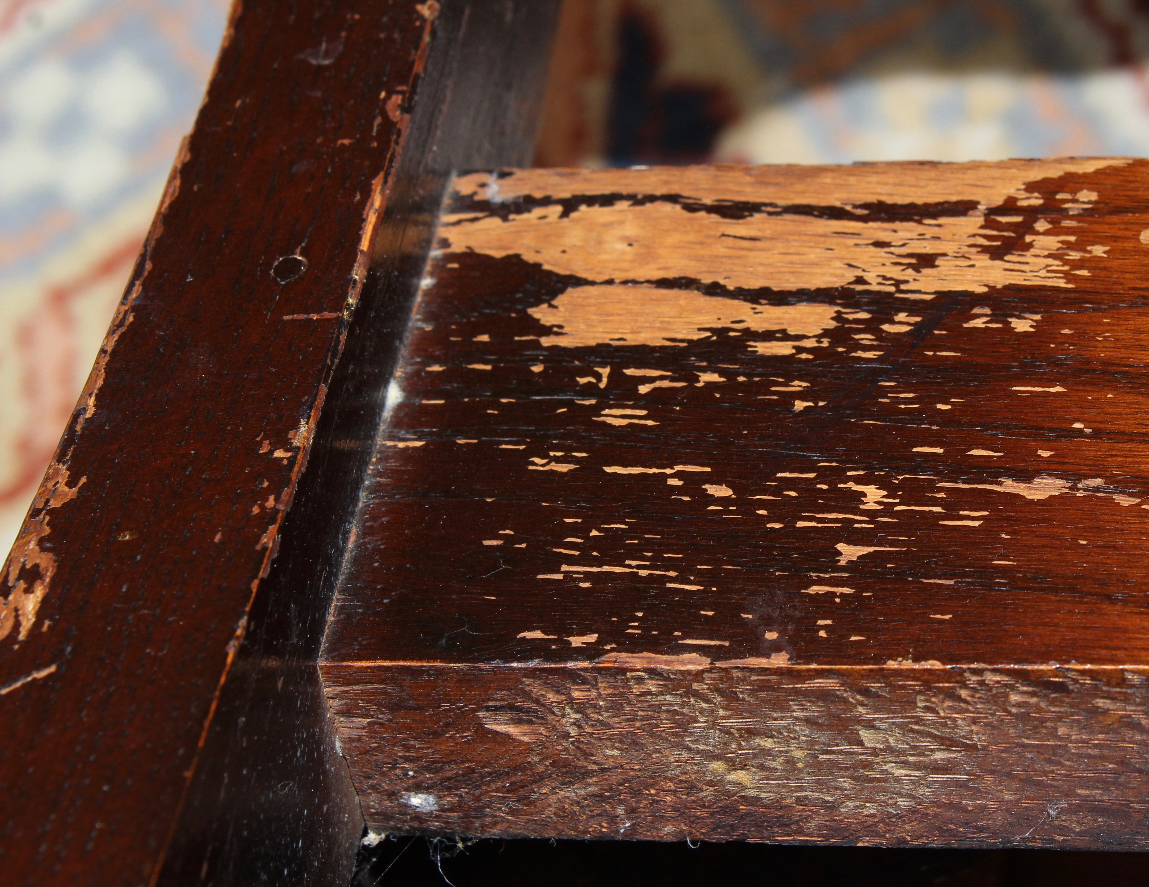 Vintage Mediterranean Style Mahogany Dining Table and Chairs