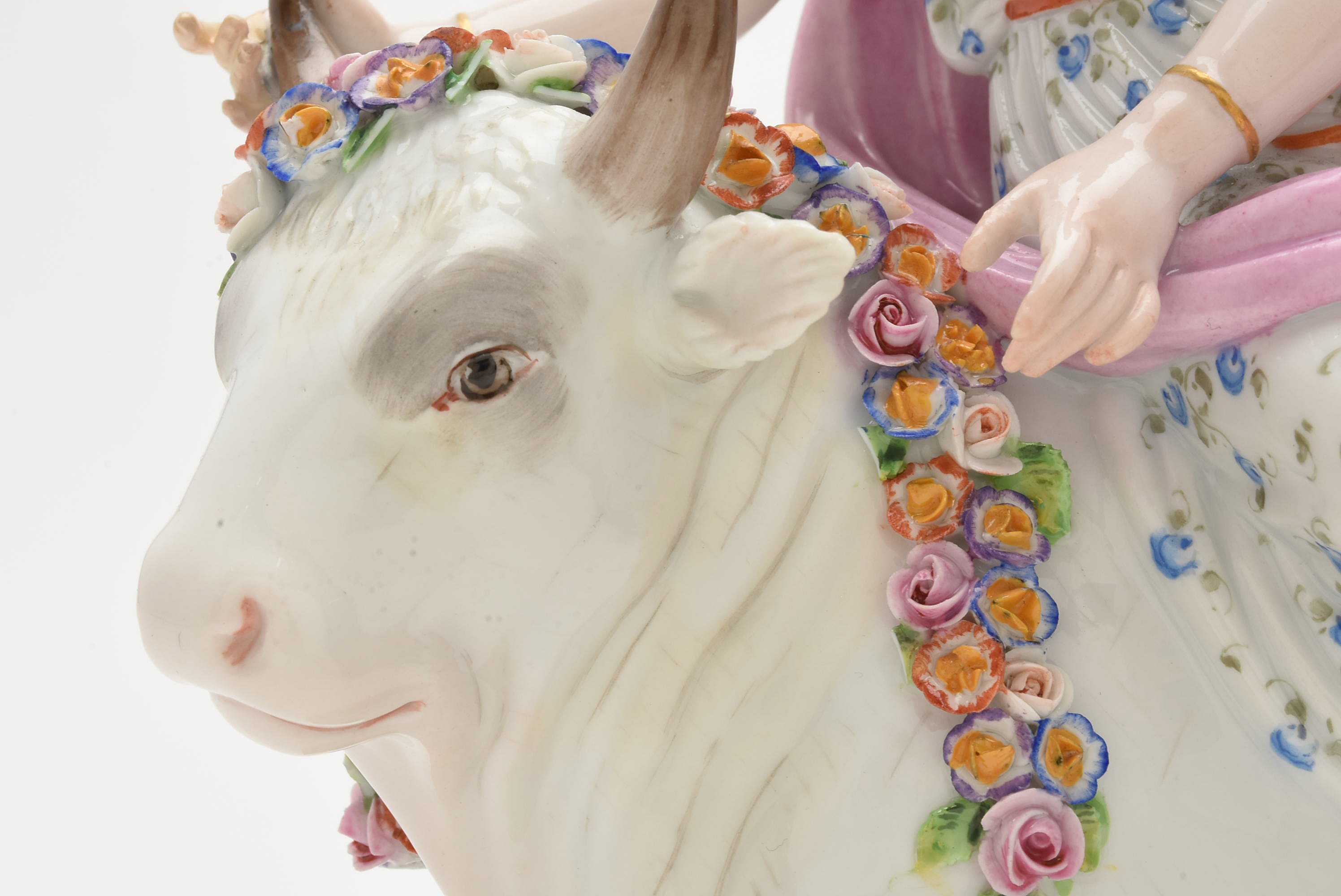 19th Century Meissen Porcelain "Europa and the Bull"