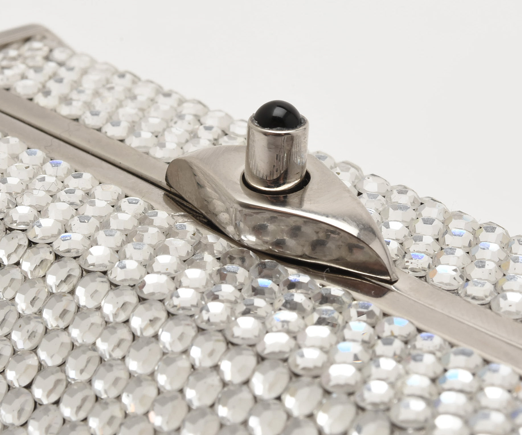 Judith Leiber New York Swarovski Crystal Minaudière with Accoutrements