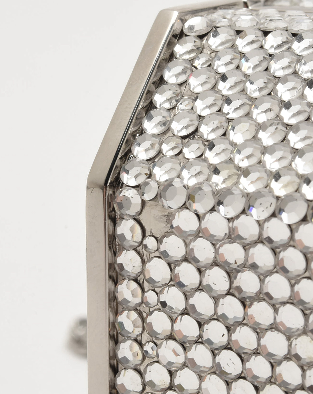 Judith Leiber New York Swarovski Crystal Minaudière with Accoutrements