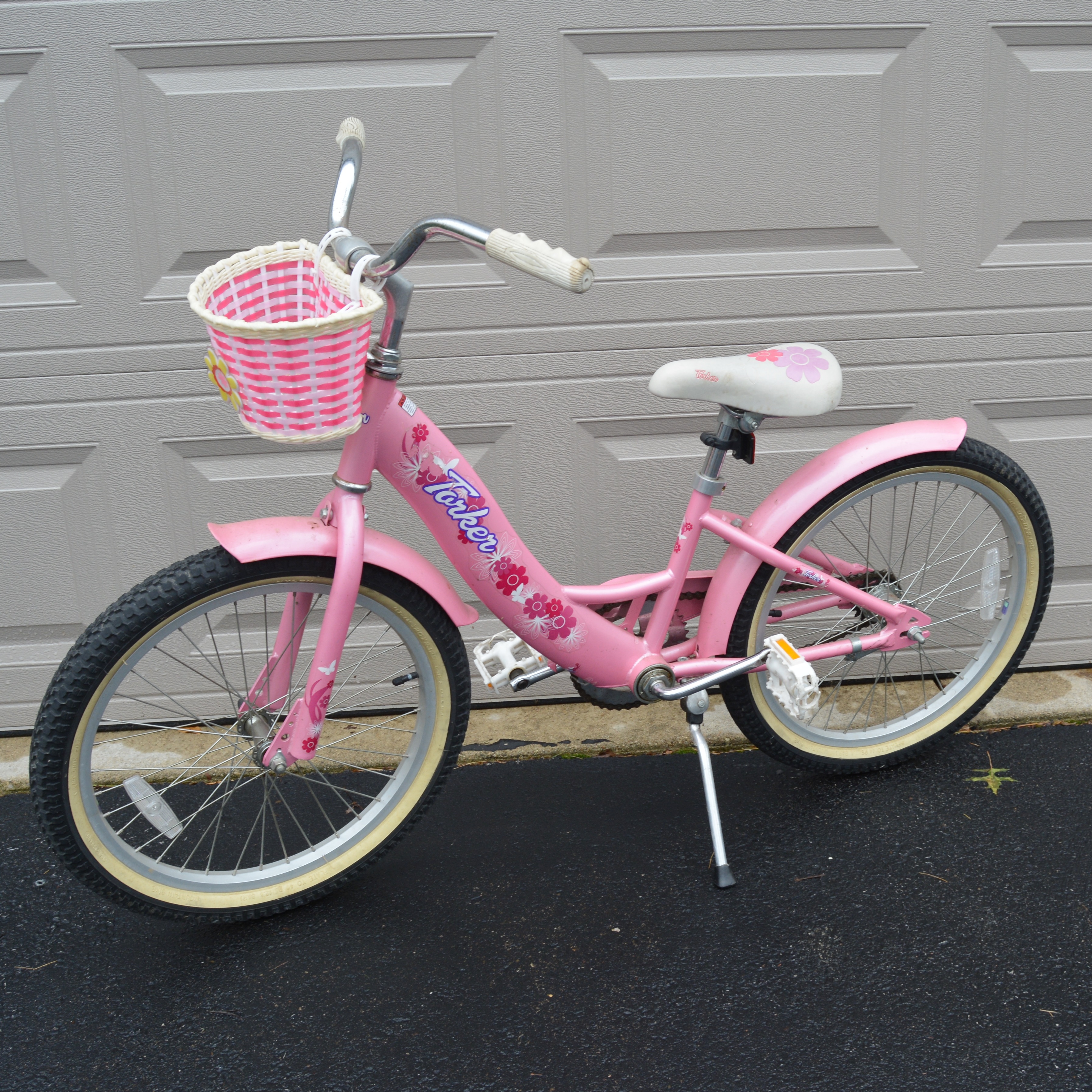 Torker Wild Flower 20" Pink Girls Bicycle
