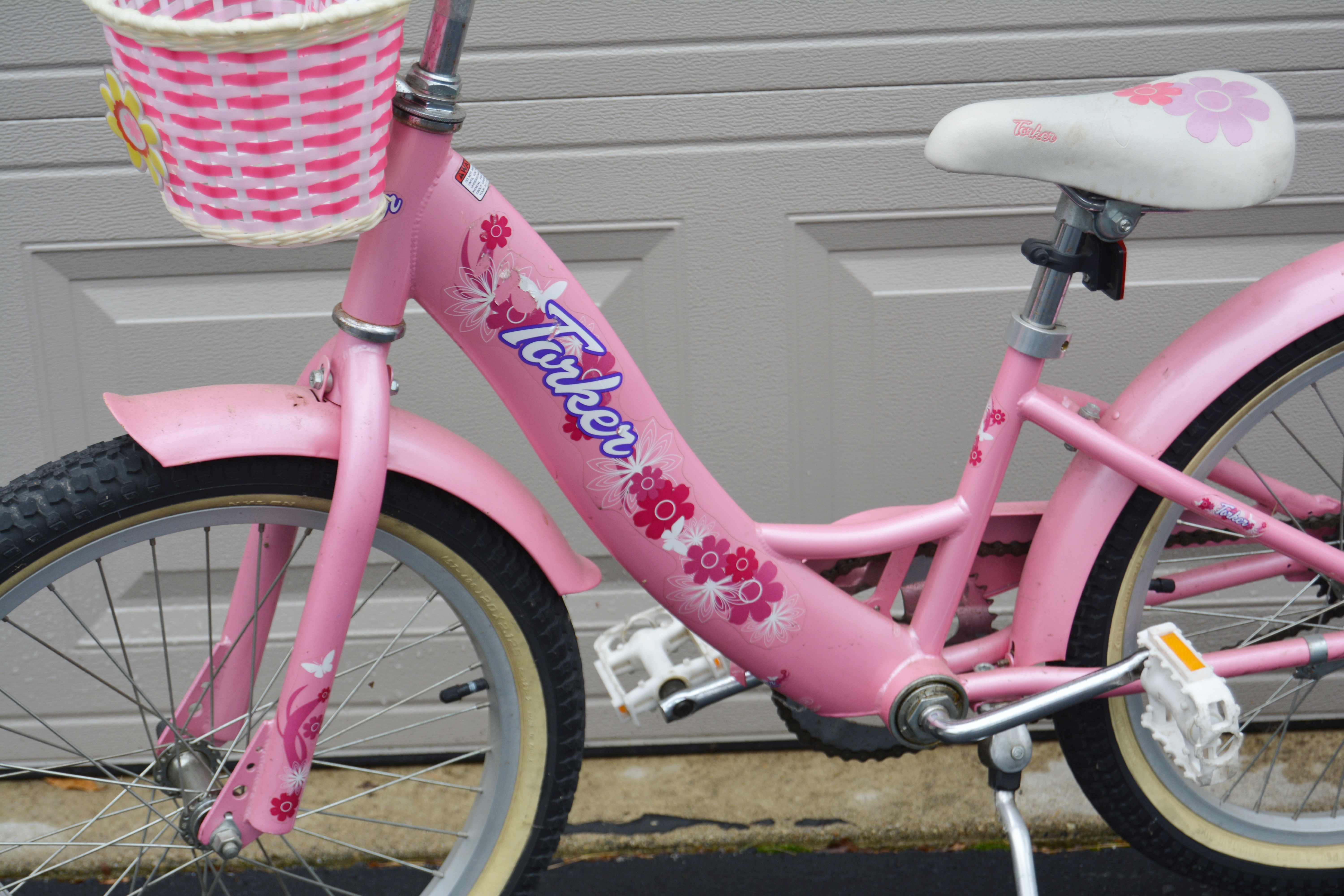 Torker Wild Flower 20" Pink Girls Bicycle