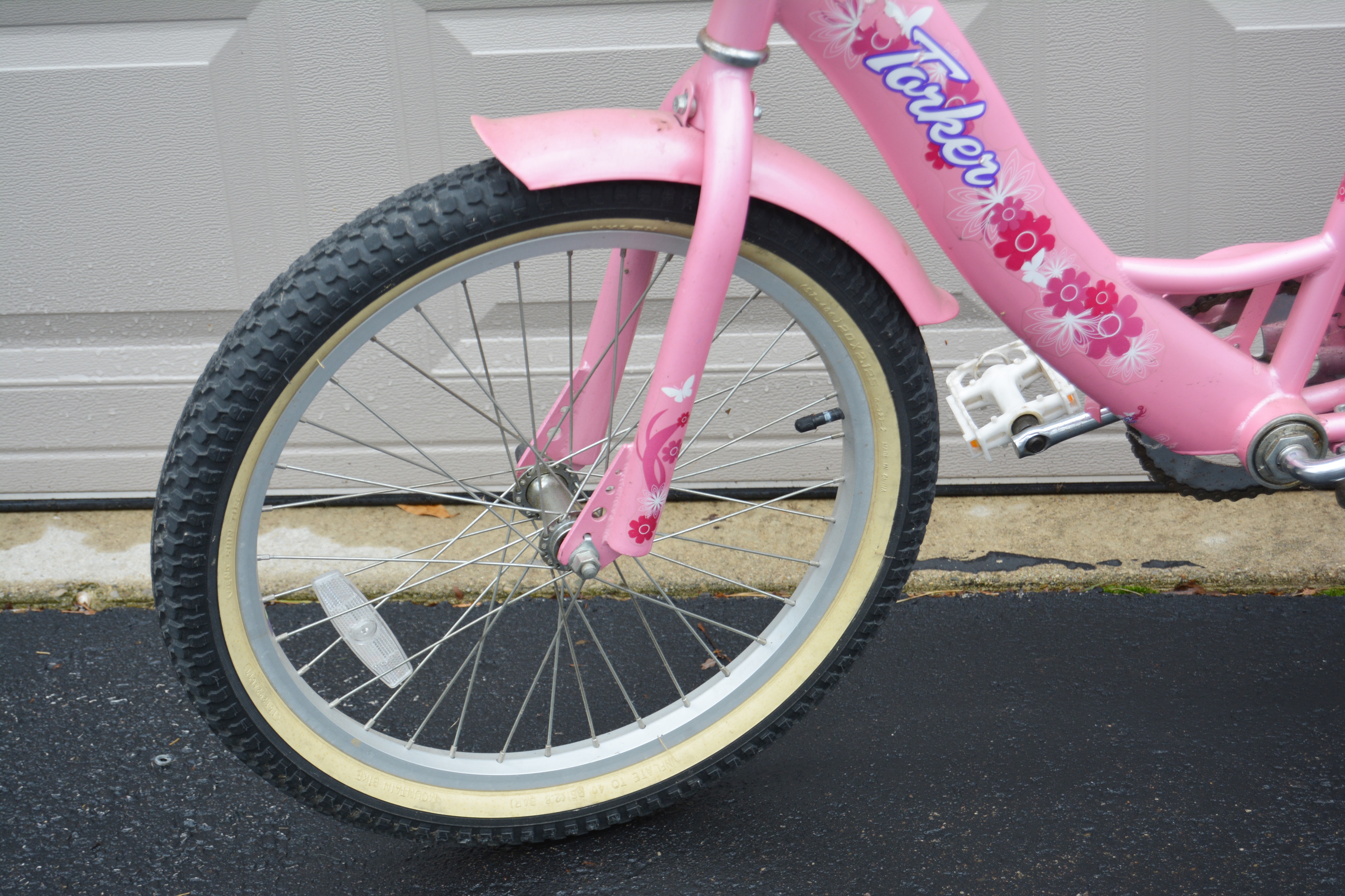 Torker Wild Flower 20" Pink Girls Bicycle