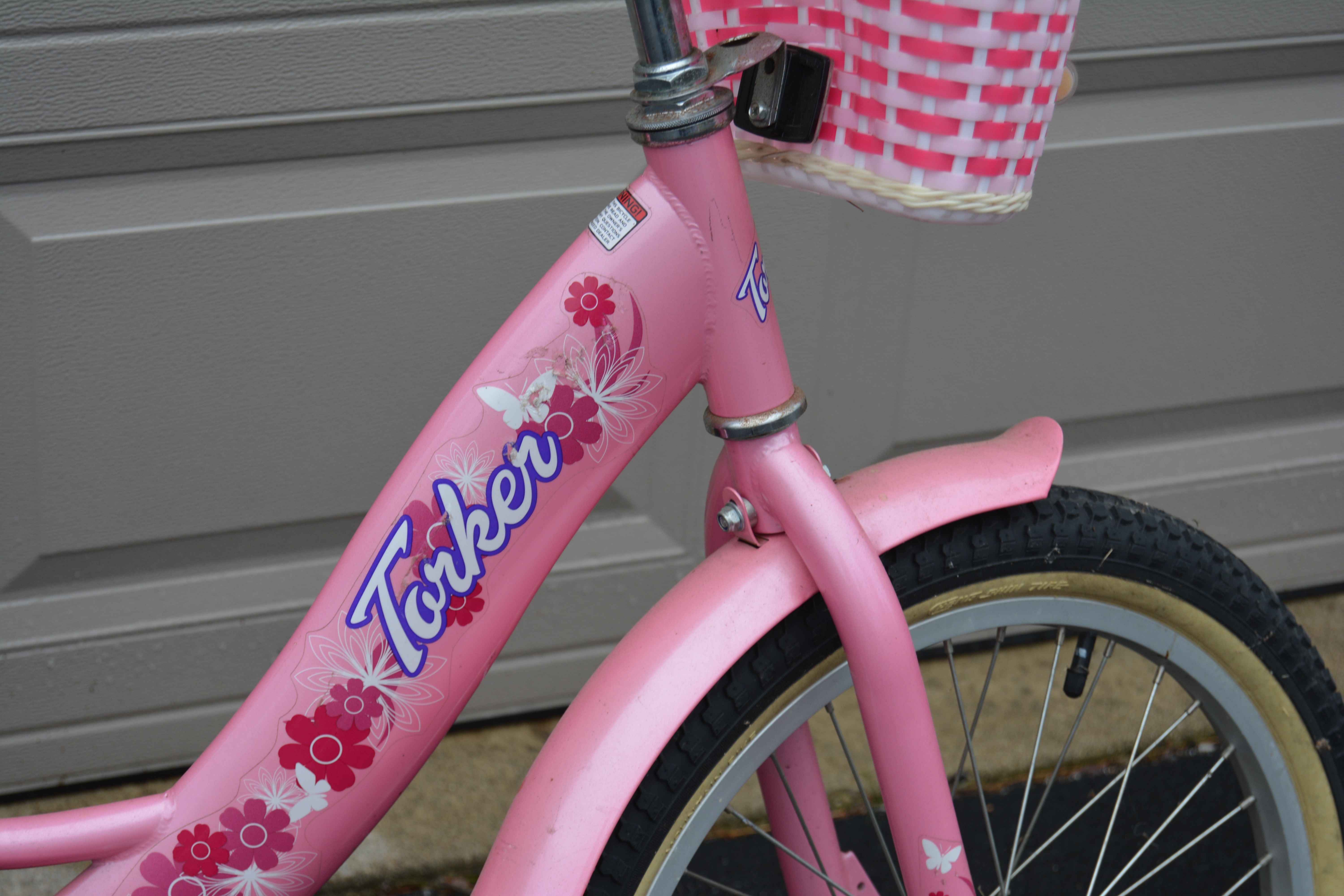 Torker Wild Flower 20" Pink Girls Bicycle