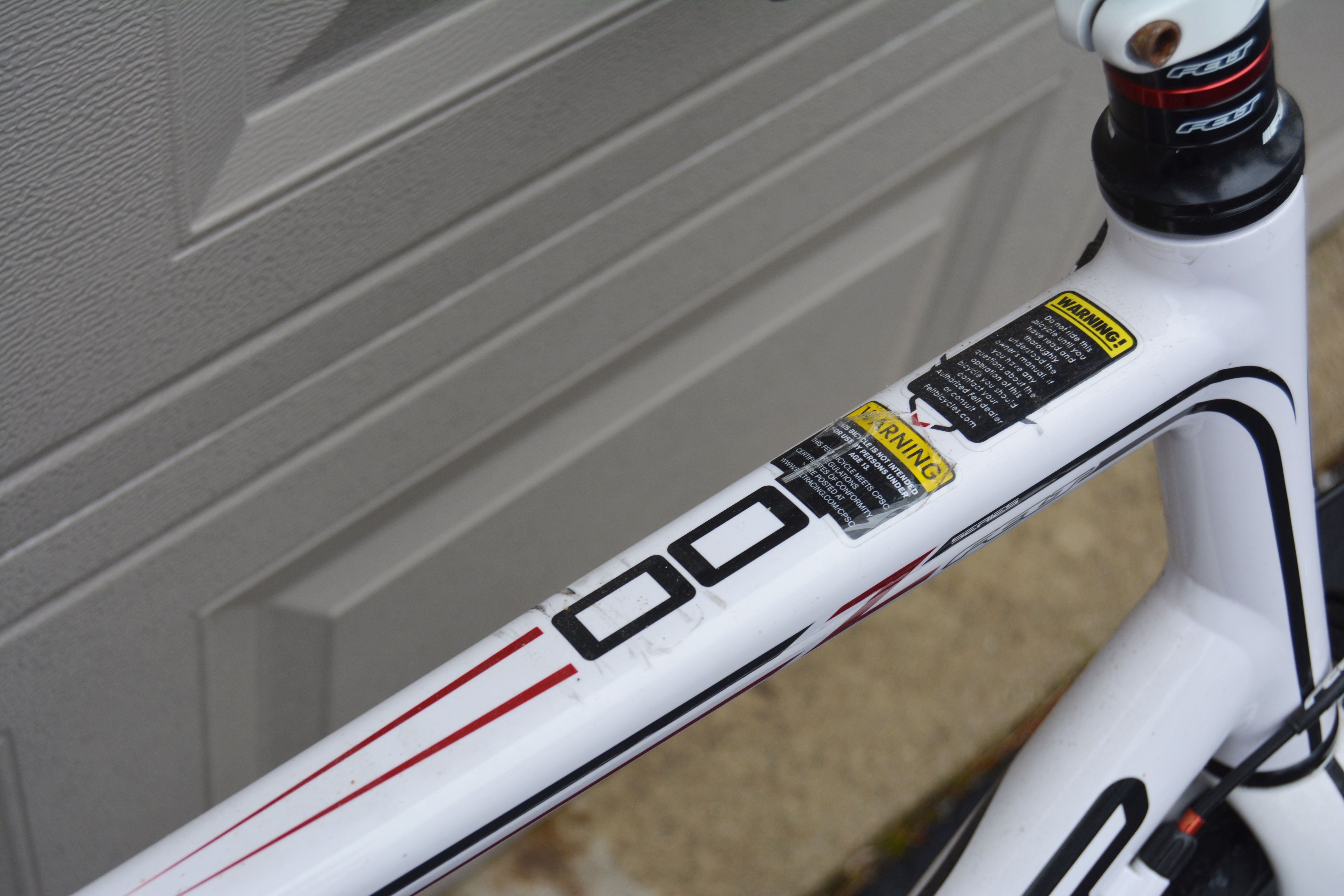 Felt Z100 White Aluminum Frame Road Bicycle