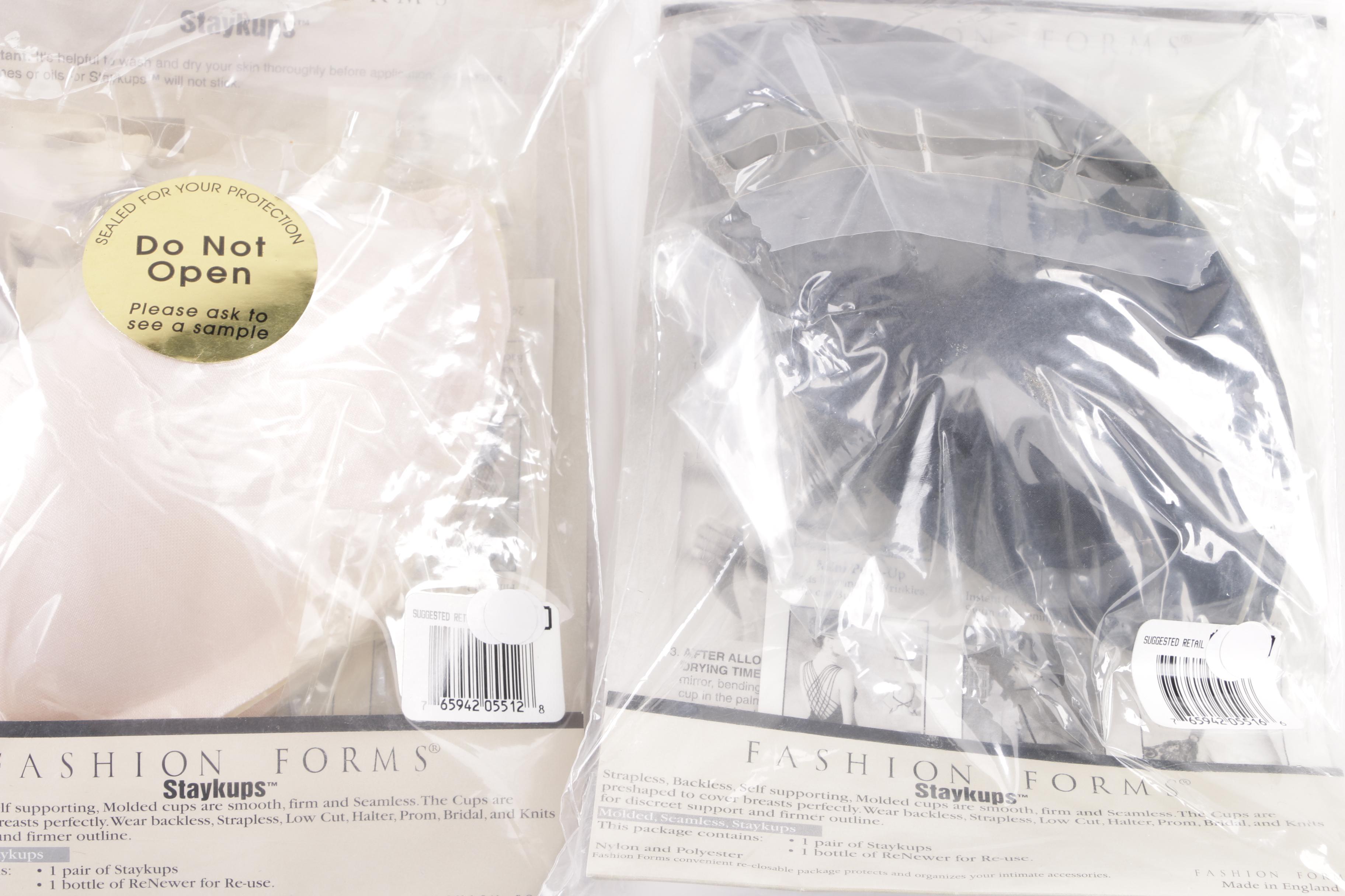 Women's Vintage Fashion Forms Staykups Bra Forms