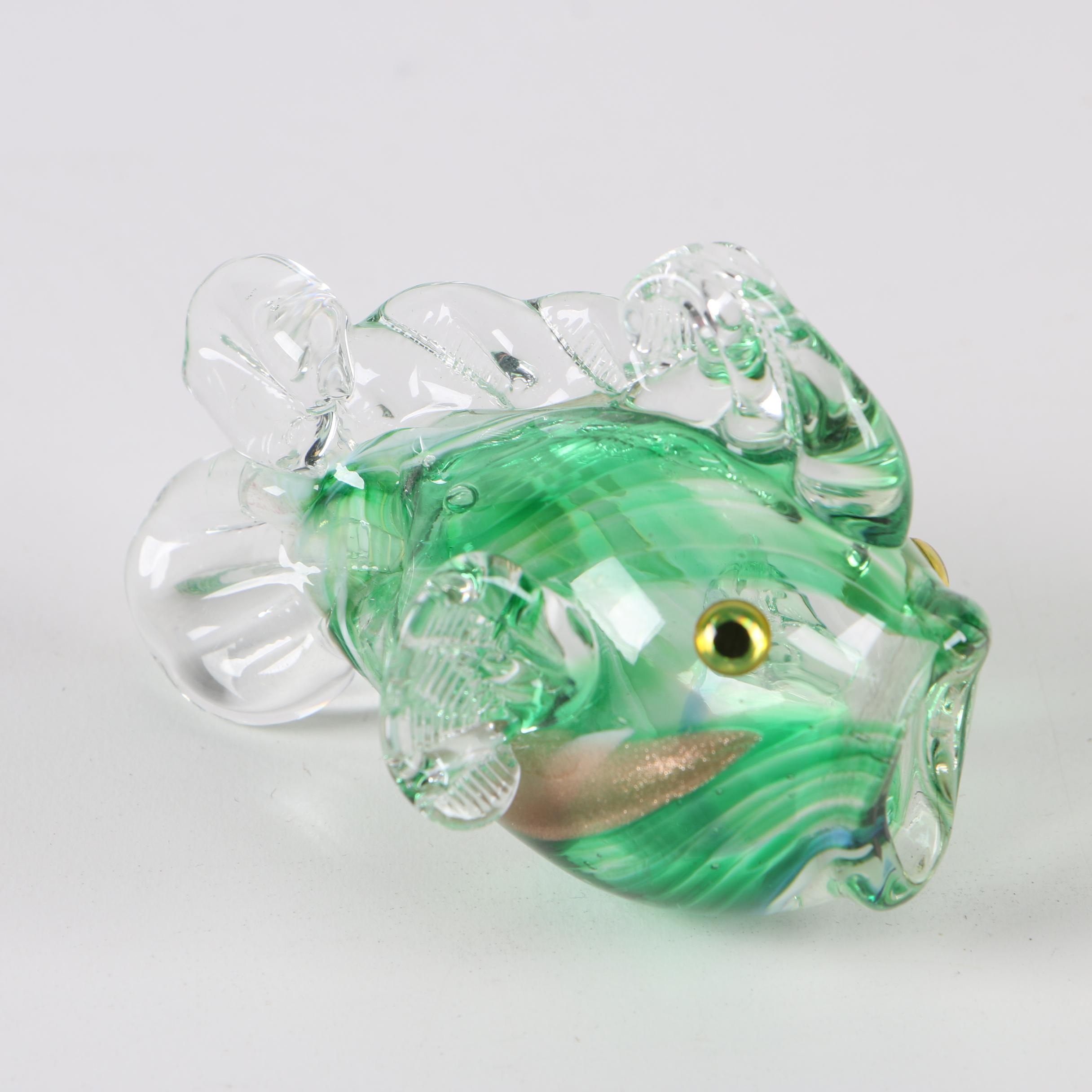 Blown Glass Fish Figurines