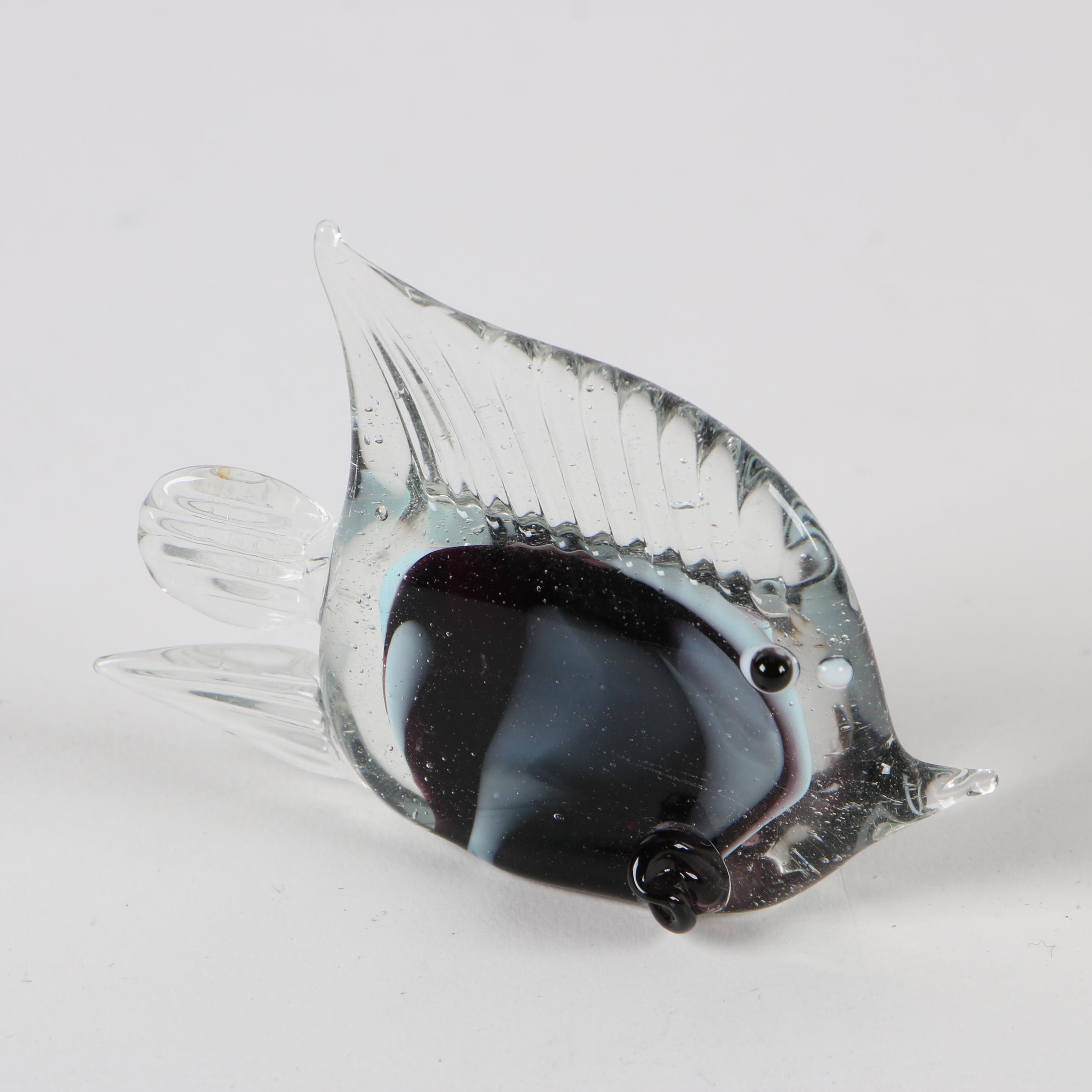 Blown Glass Fish Figurines