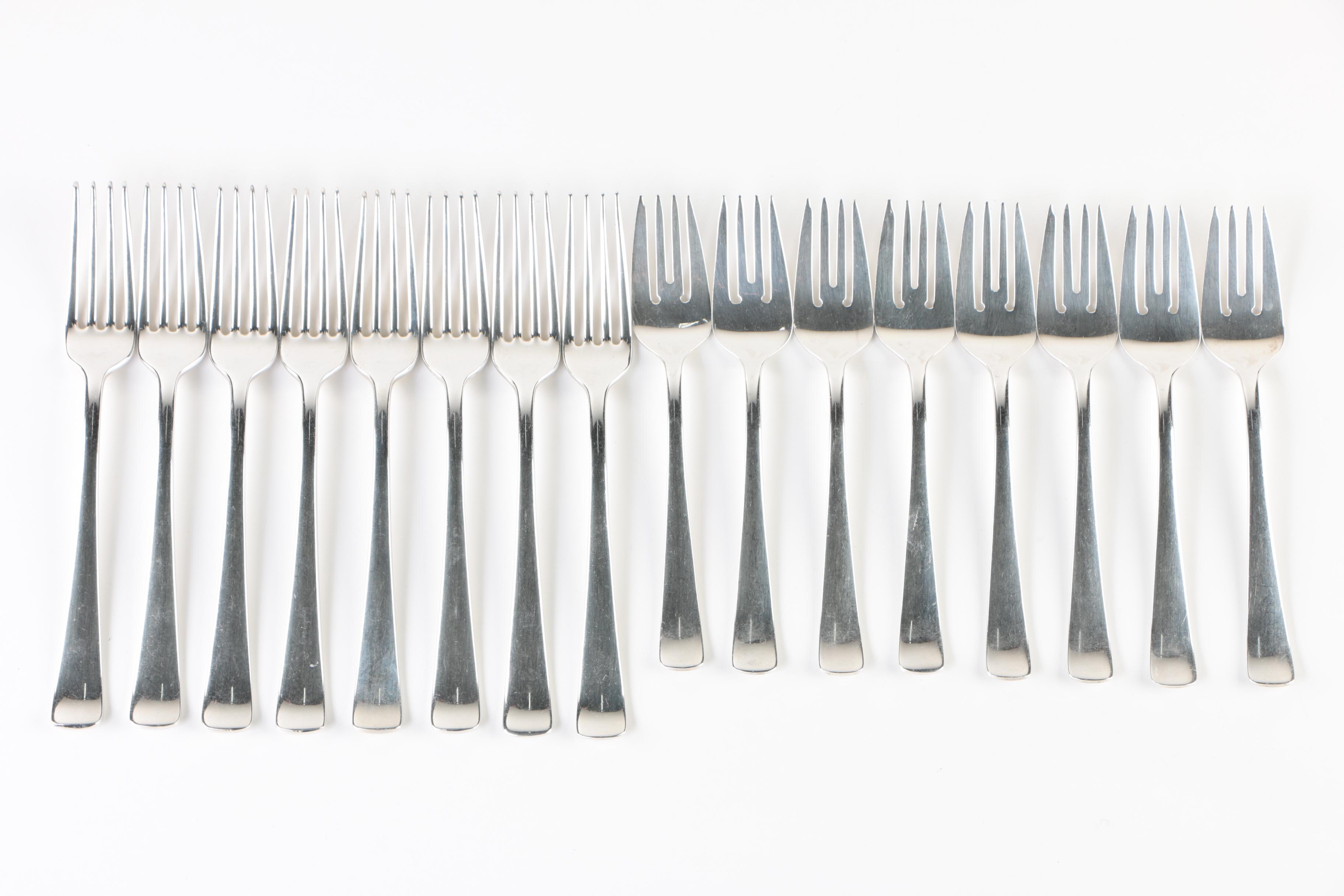 R. Blackinton & Co. "Compton" Sterling Silver Flatware with Chest