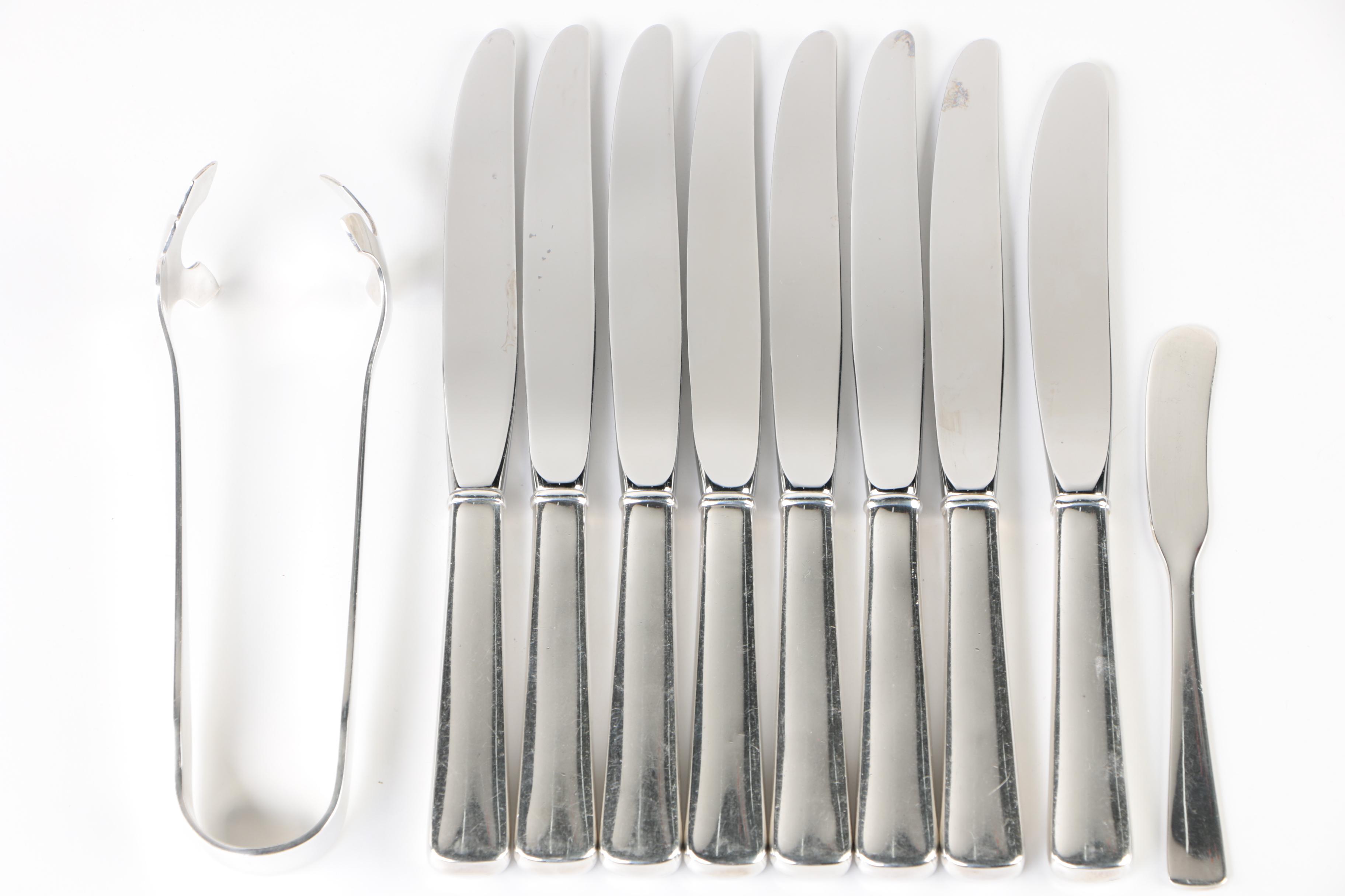 R. Blackinton & Co. "Compton" Sterling Silver Flatware with Chest