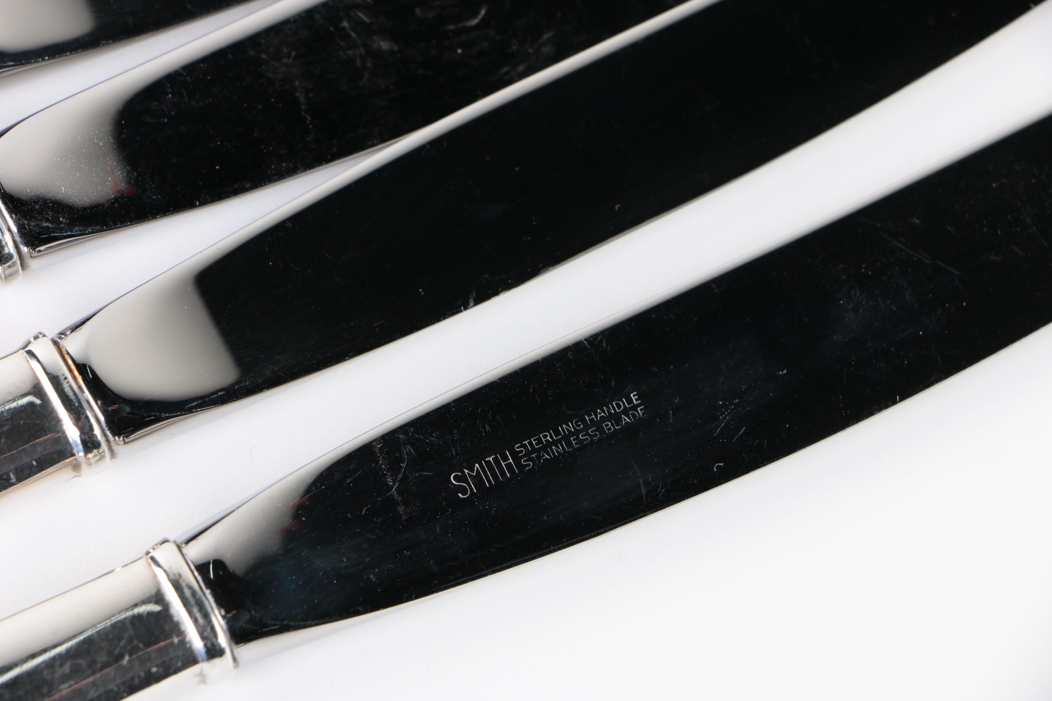 R. Blackinton & Co. "Compton" Sterling Silver Flatware with Chest