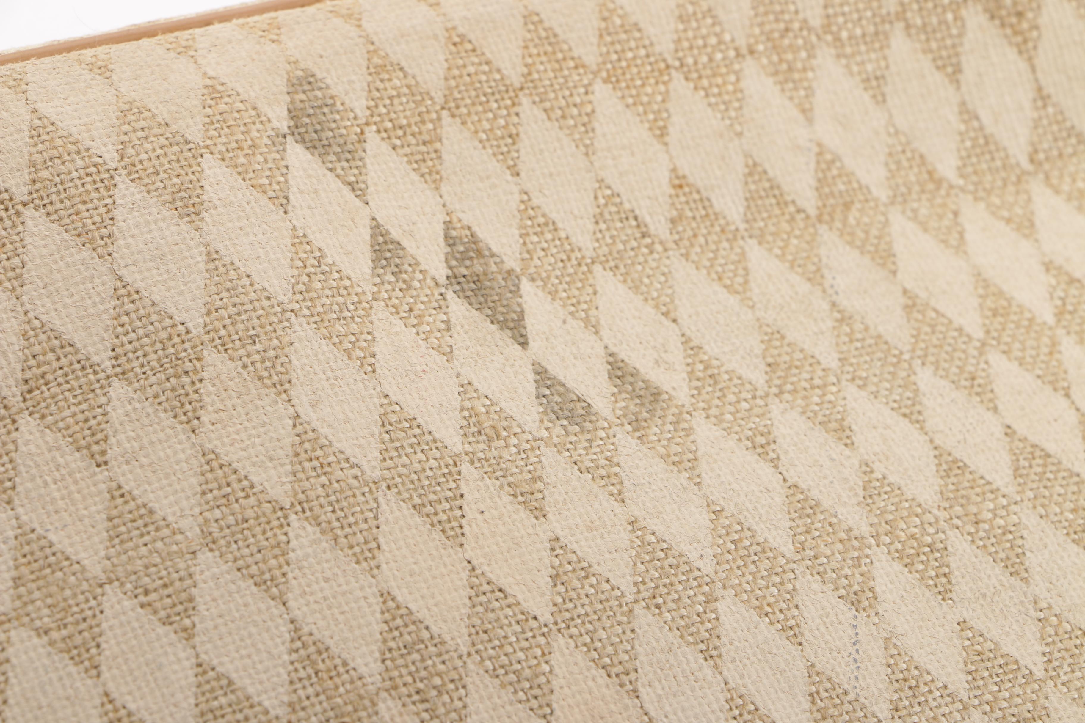 1960s Vintage Neiman Marcus Harlequin Print Tote and Luggage Set