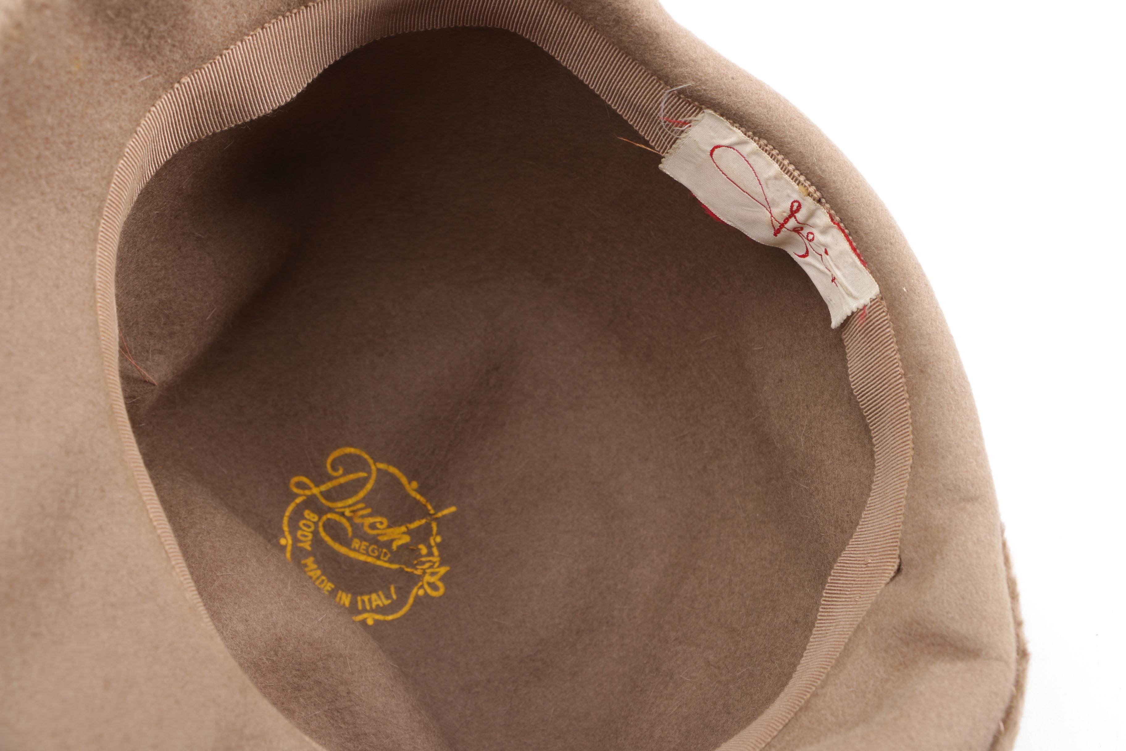 1970s Vintage Duchess, Empress, and Other Sheared Fur, Mohair and Wool Hats