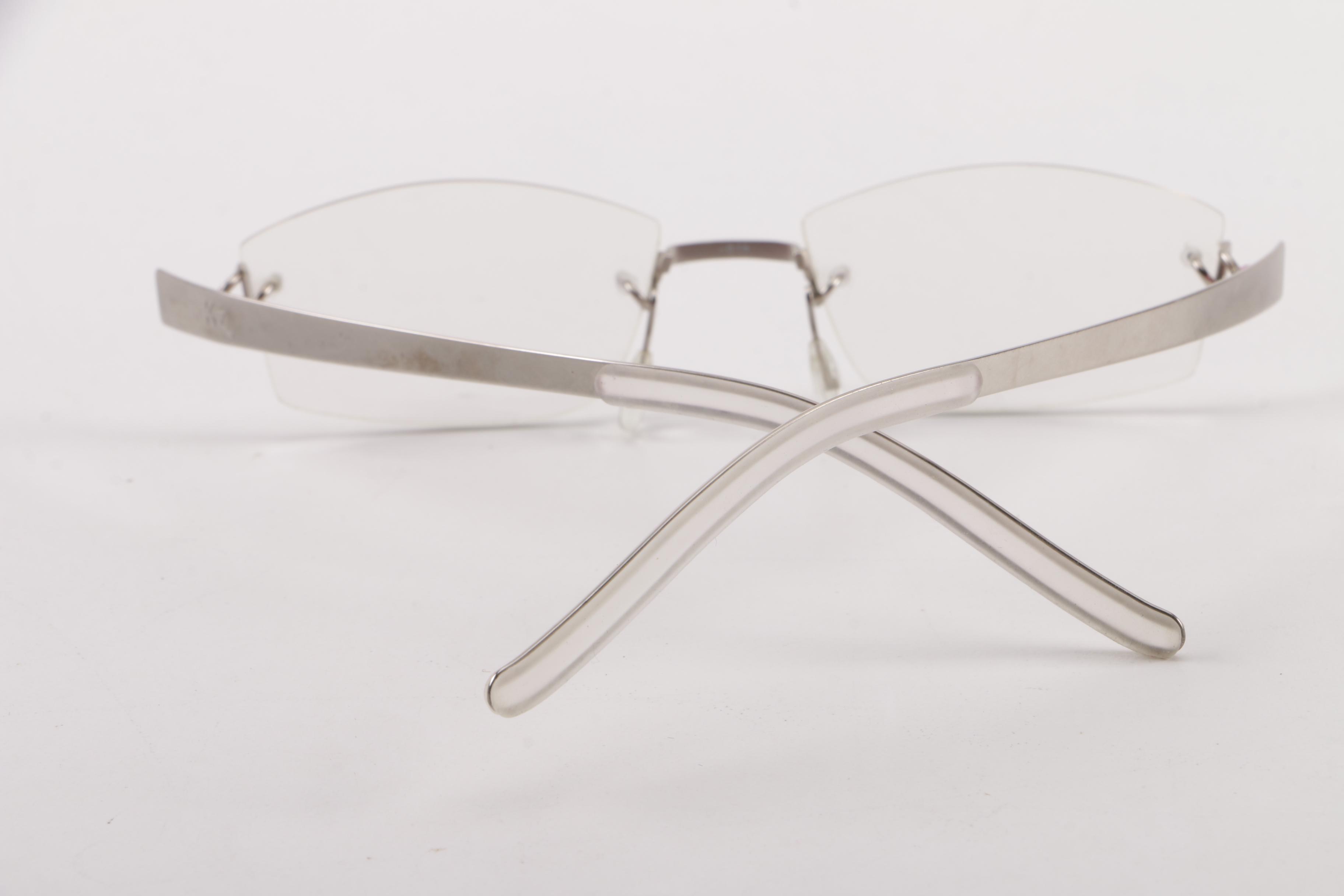 Kazuo Kawasaki MP 704 B-Titan Prescription Eyeglasses, Made in Japan