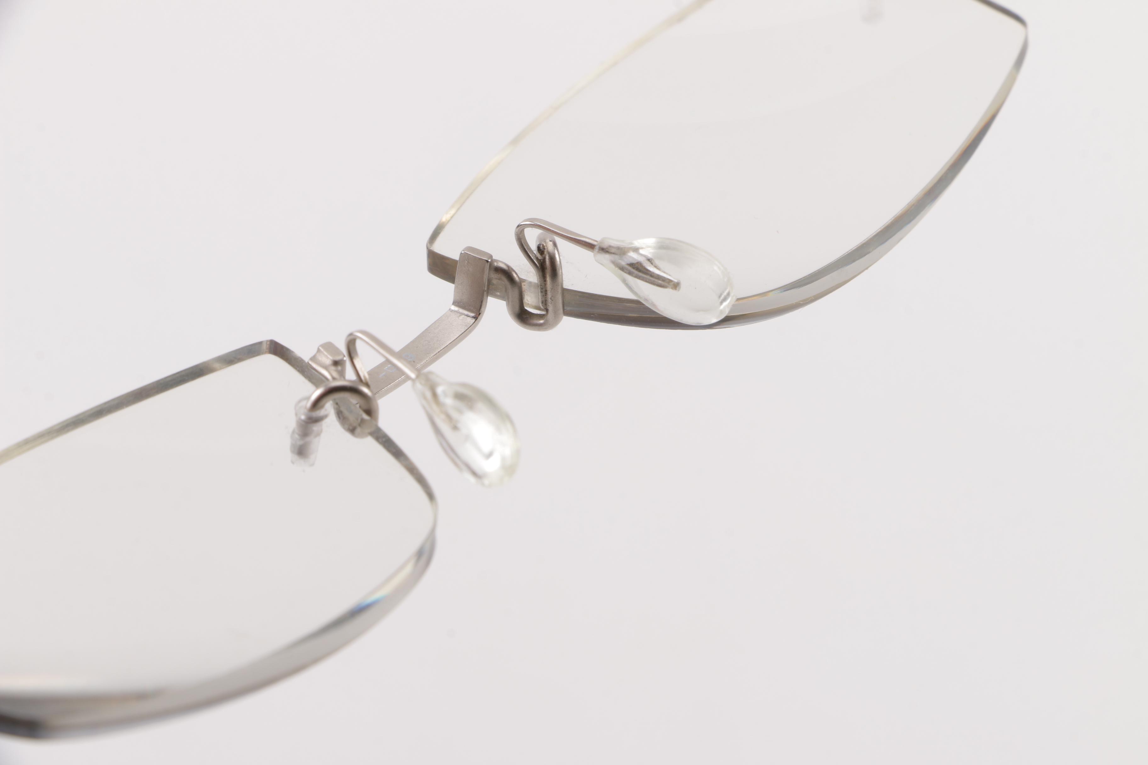 Kazuo Kawasaki MP 704 B-Titan Prescription Eyeglasses, Made in Japan