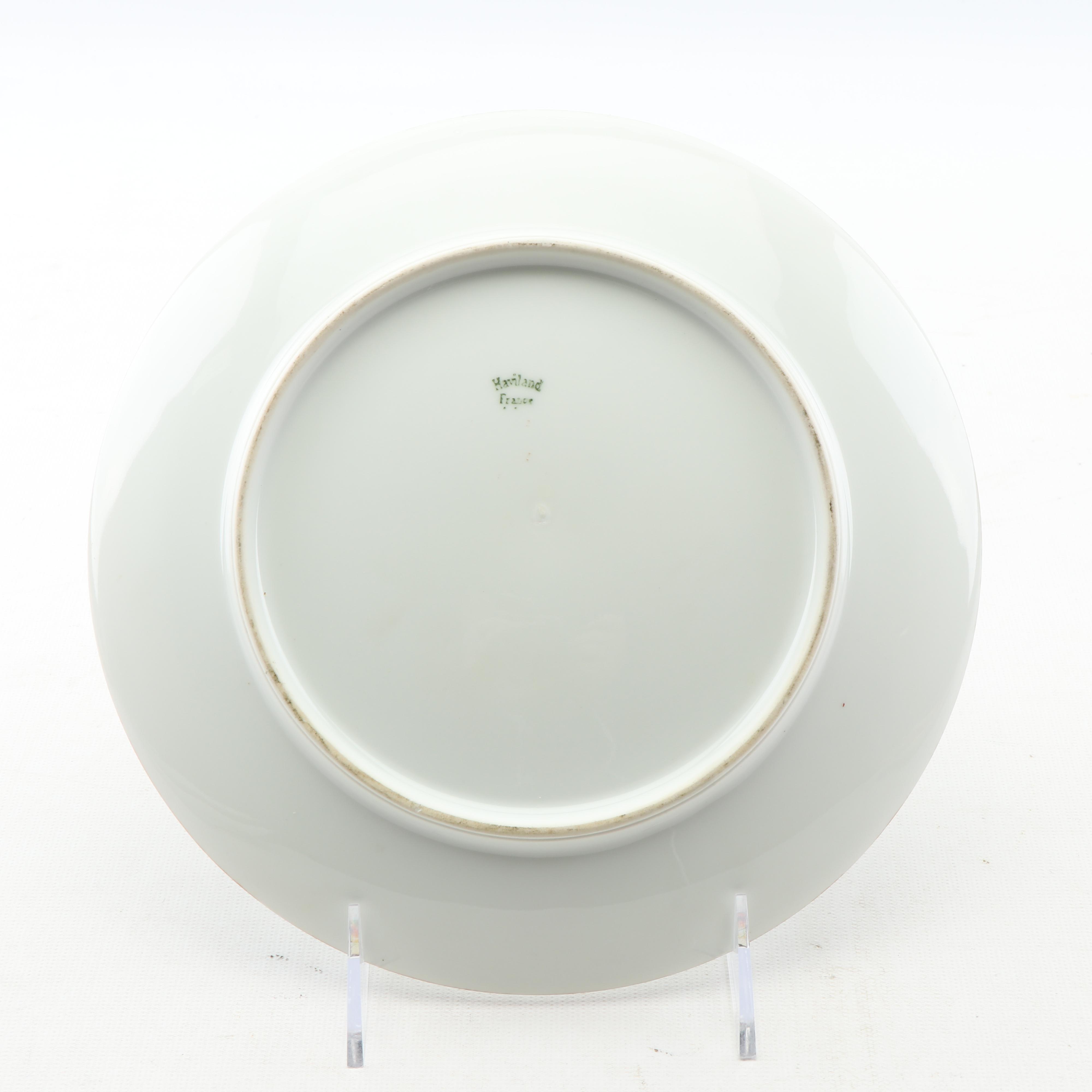 Vintage Floral Porcelain Dinnerware featuring Haviland