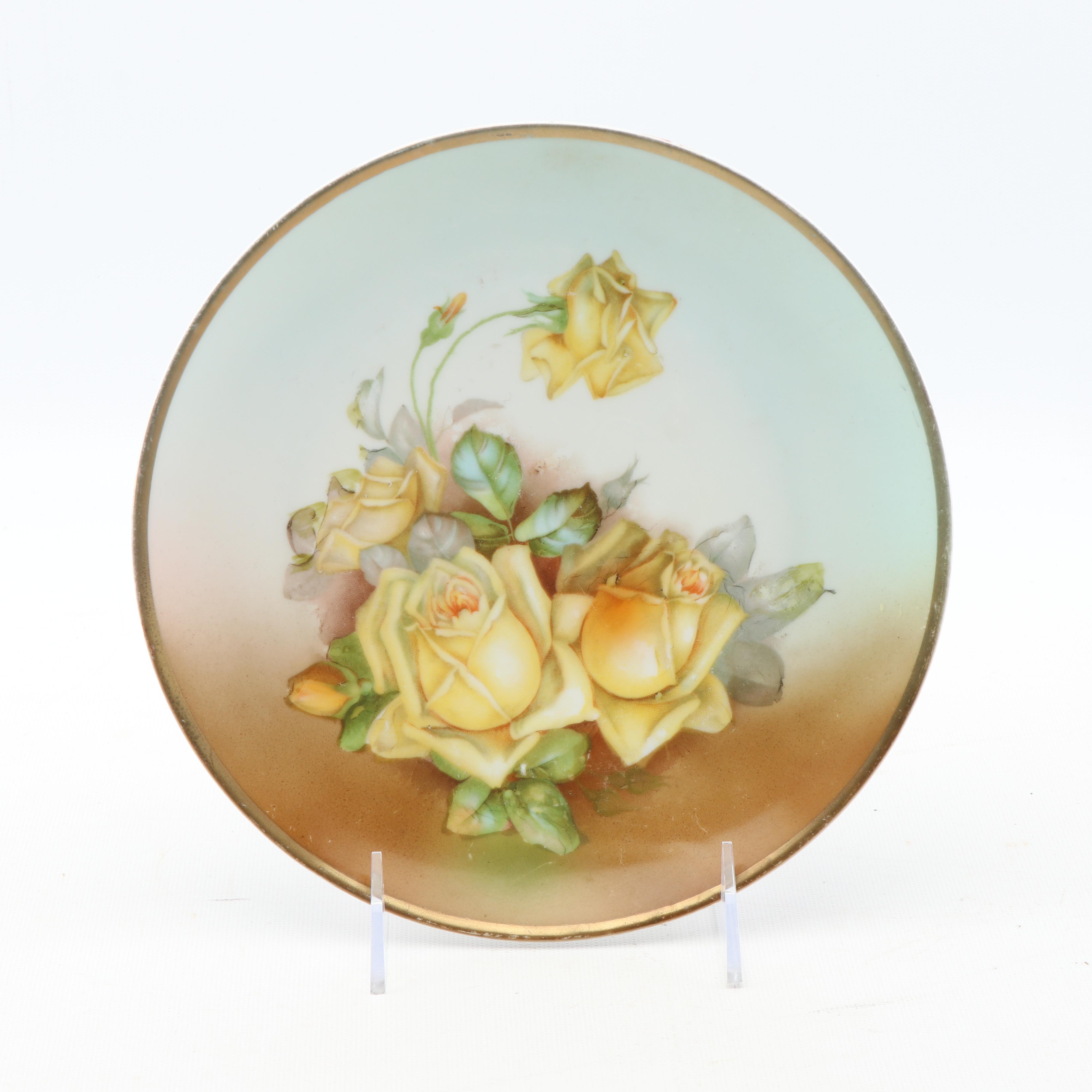 Vintage Floral Porcelain Dinnerware featuring Haviland