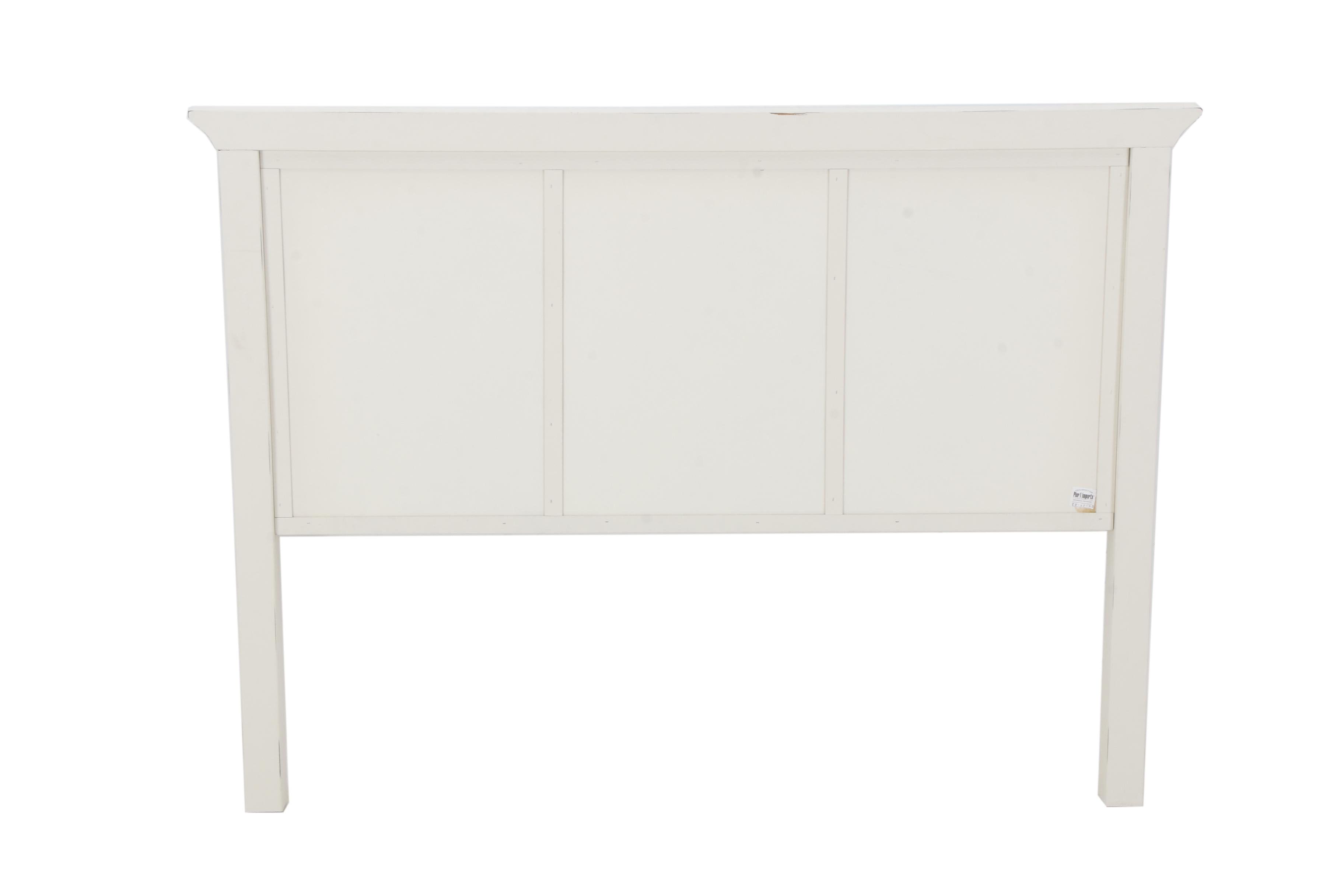 Contemporary Full Size Painted Wood Headboard by Pier 1 Imports