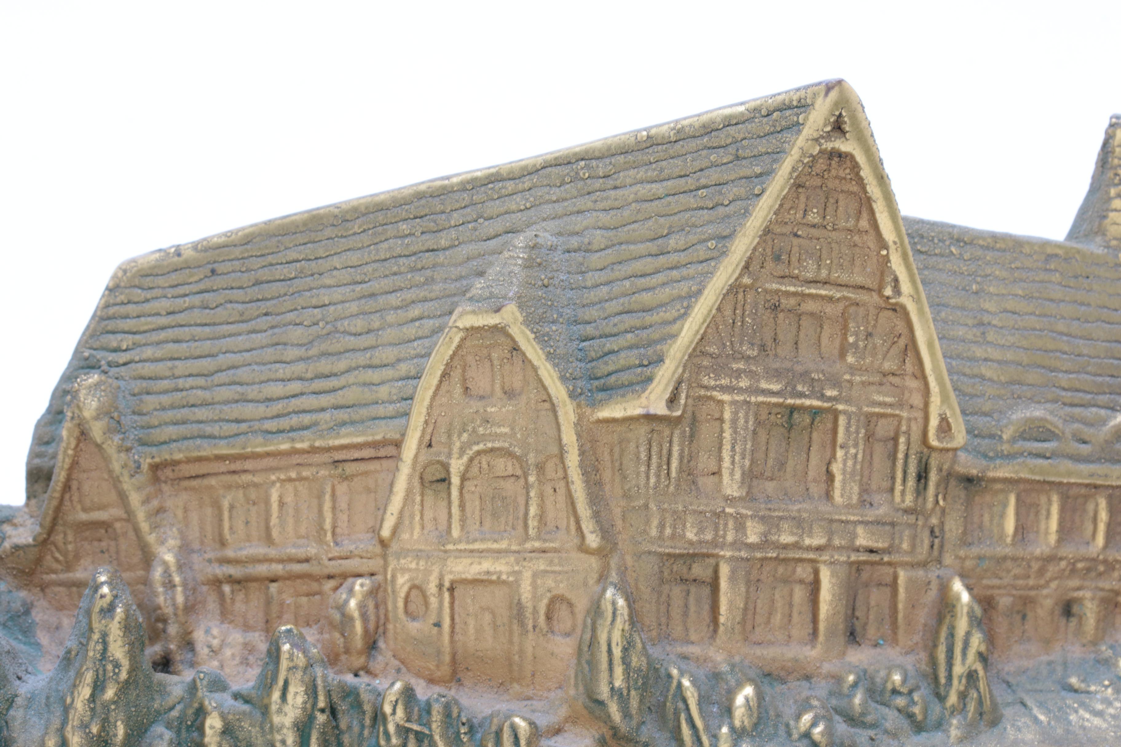 Vintage Gruen Gold Filled Patented Shape Pocket Watch and Time Hill Display