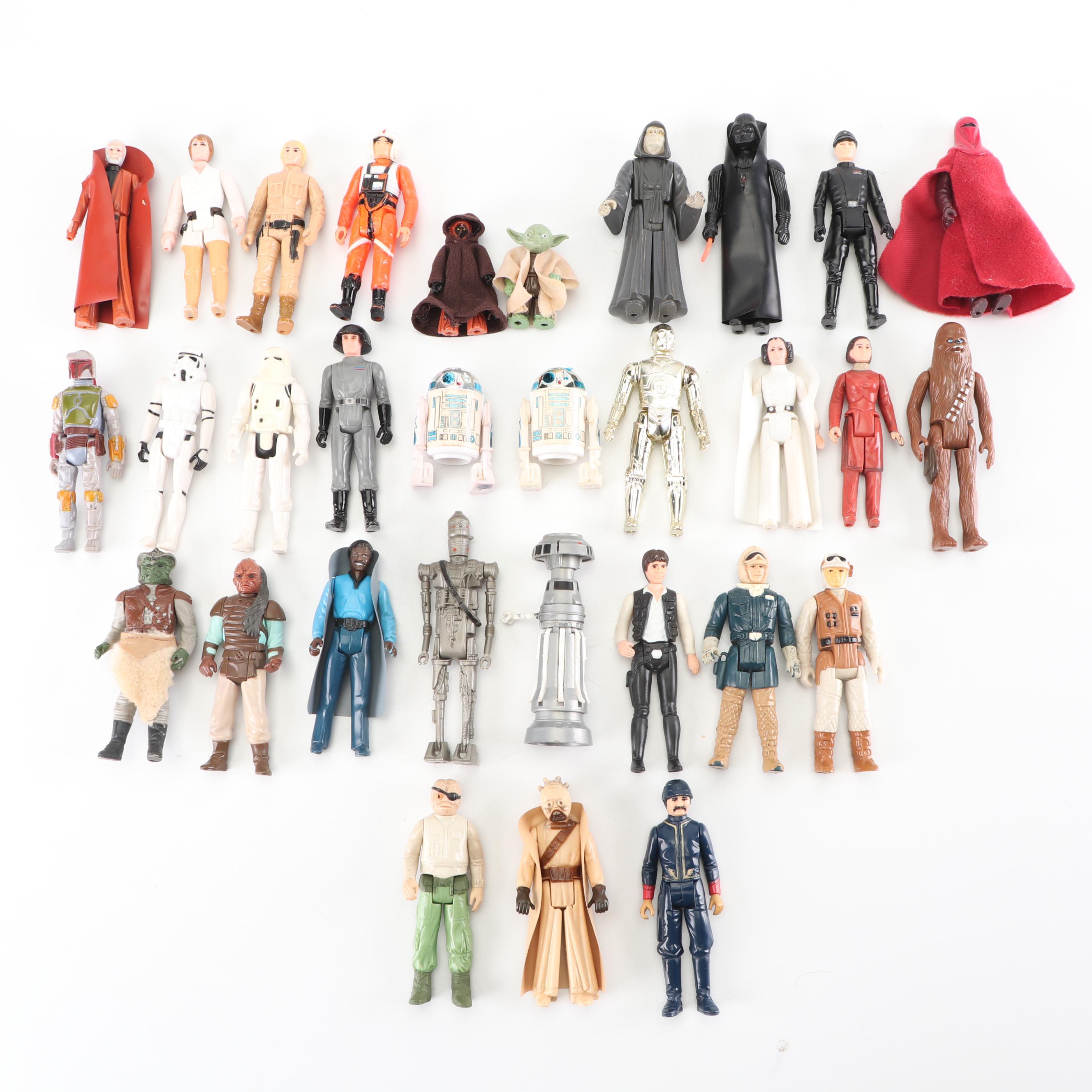 Kenner "Star Wars" Action Figures with Darth Vader Storage Case