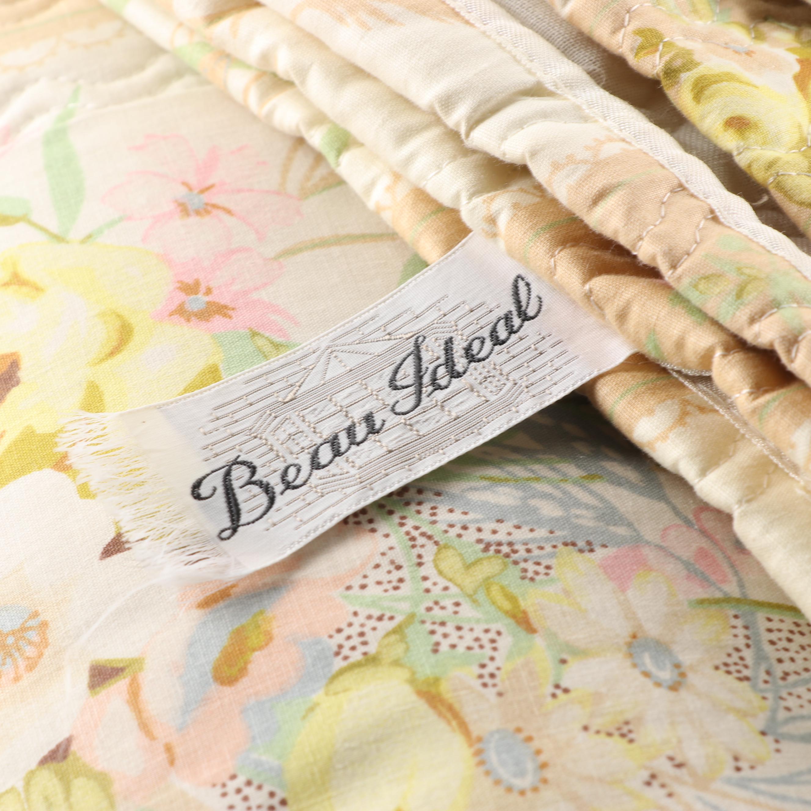 Beau Ideal Bedding Collection Including Twin Bedspreads and Drapery Panels