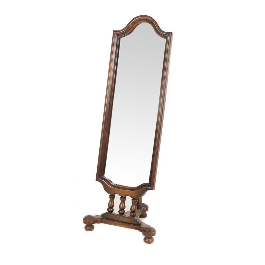 Standing Wood Framed Dressing Mirror