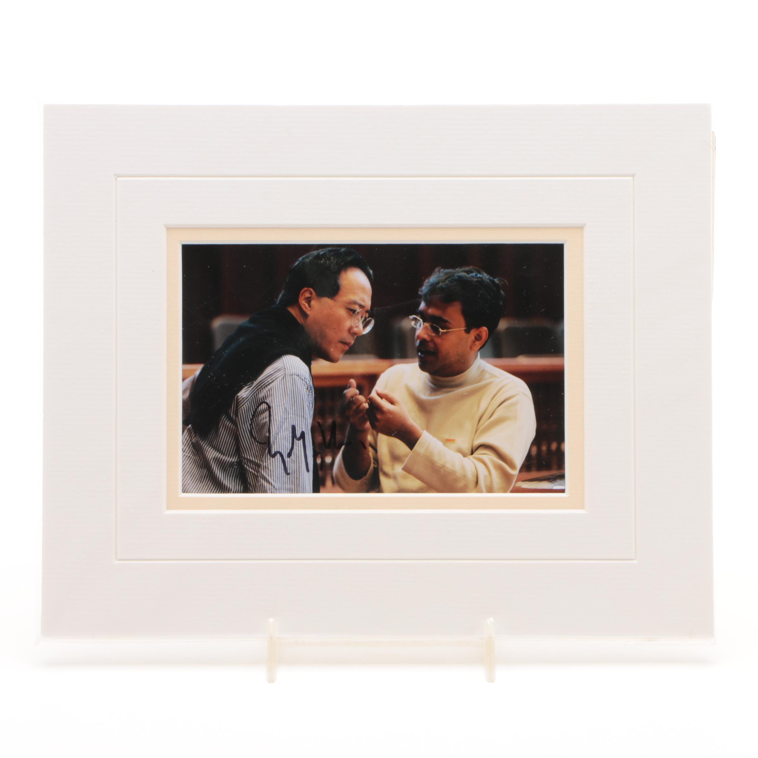 Yo-Yo Ma Autographed Photo