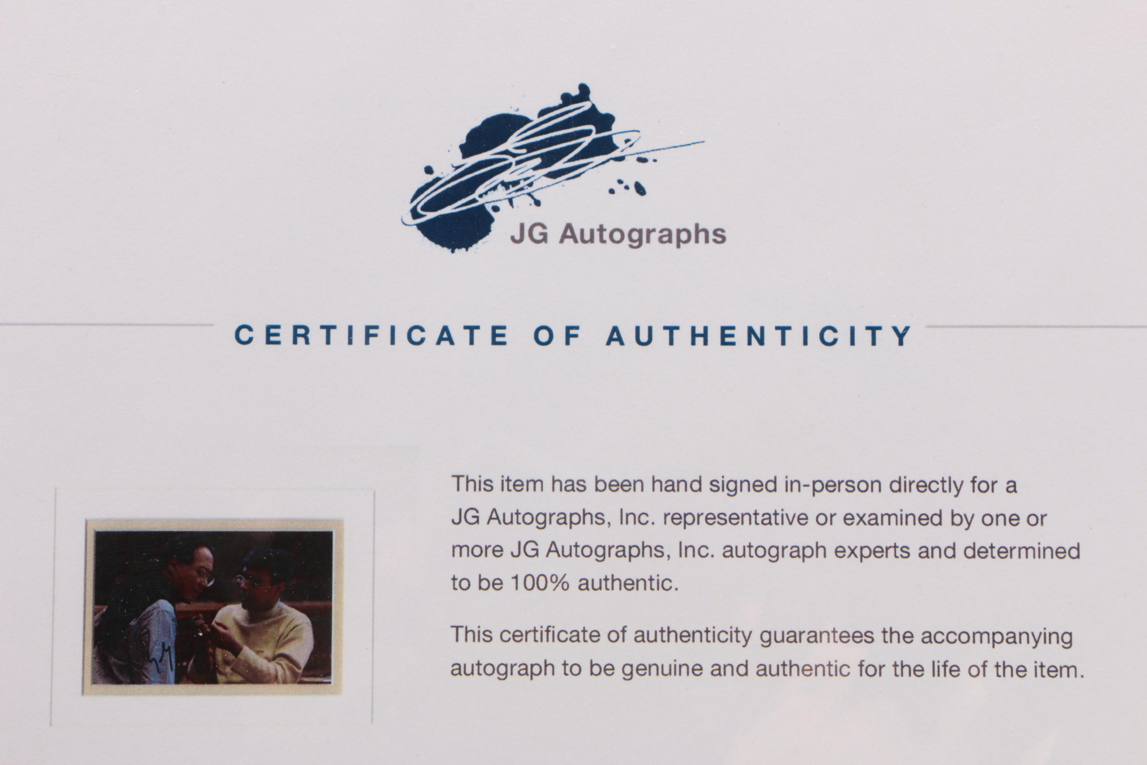 Yo-Yo Ma Autographed Photo