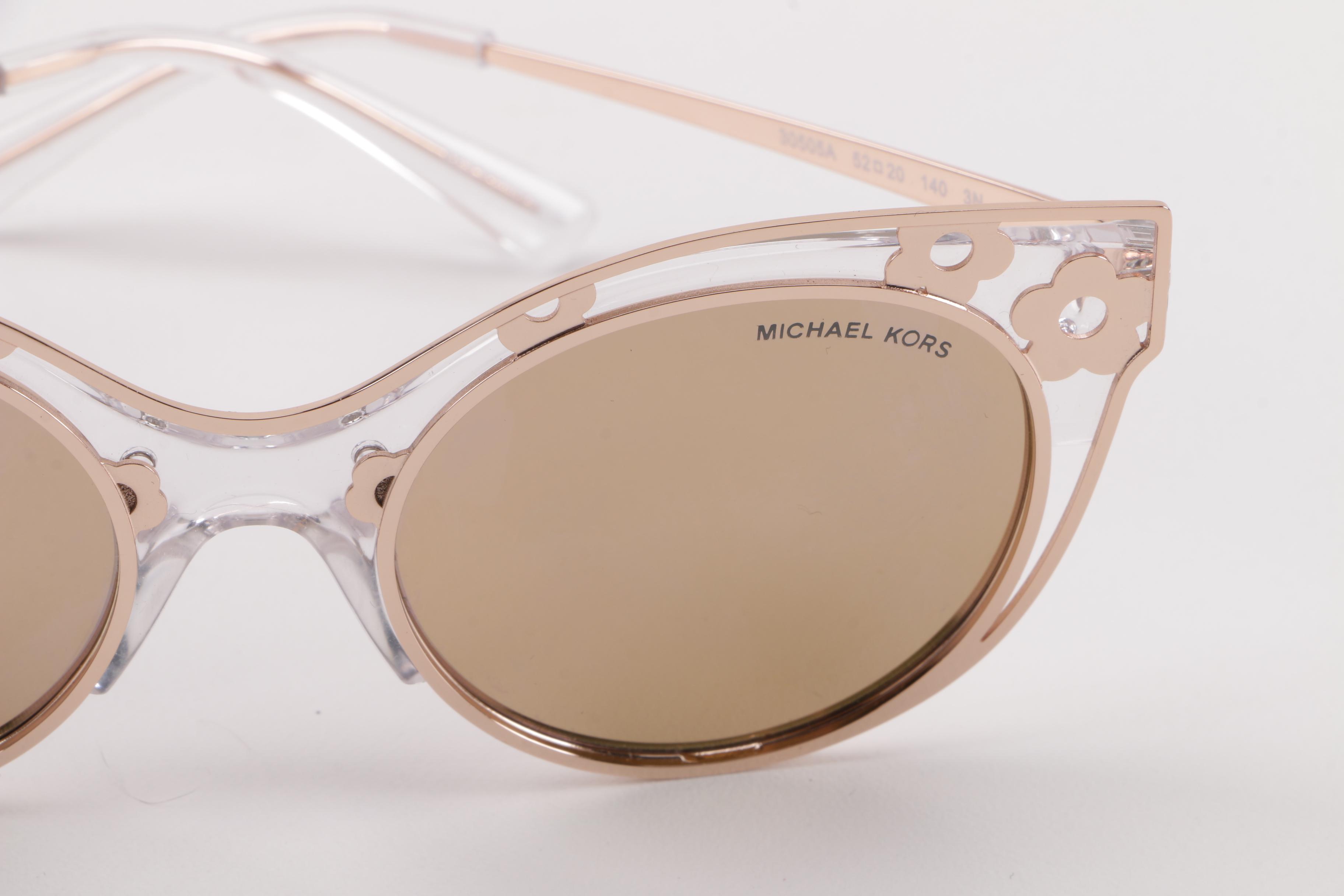 Michael Kors MK1038 Melbourne Cat Eye Sunglasses with Case