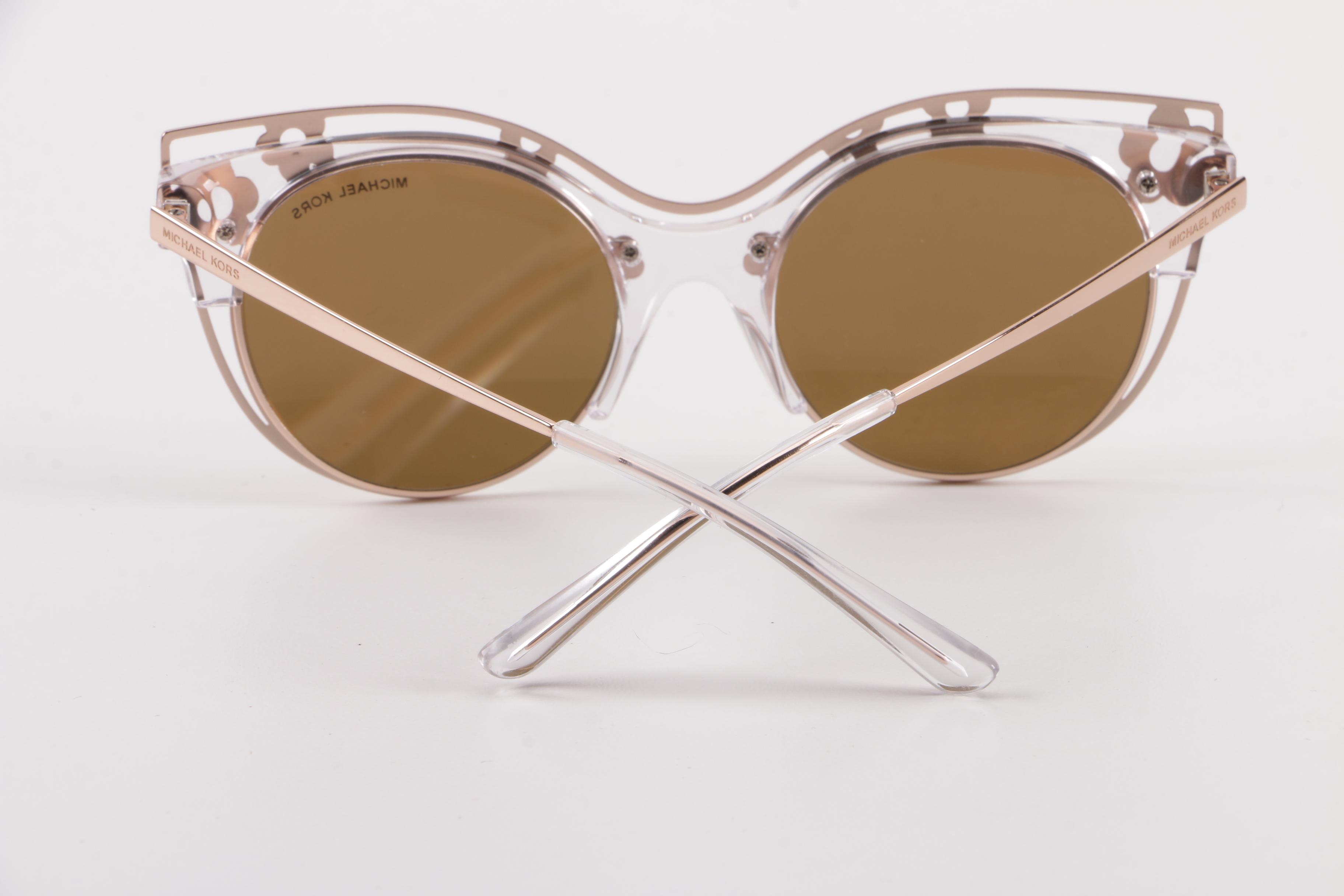 Michael Kors MK1038 Melbourne Cat Eye Sunglasses with Case