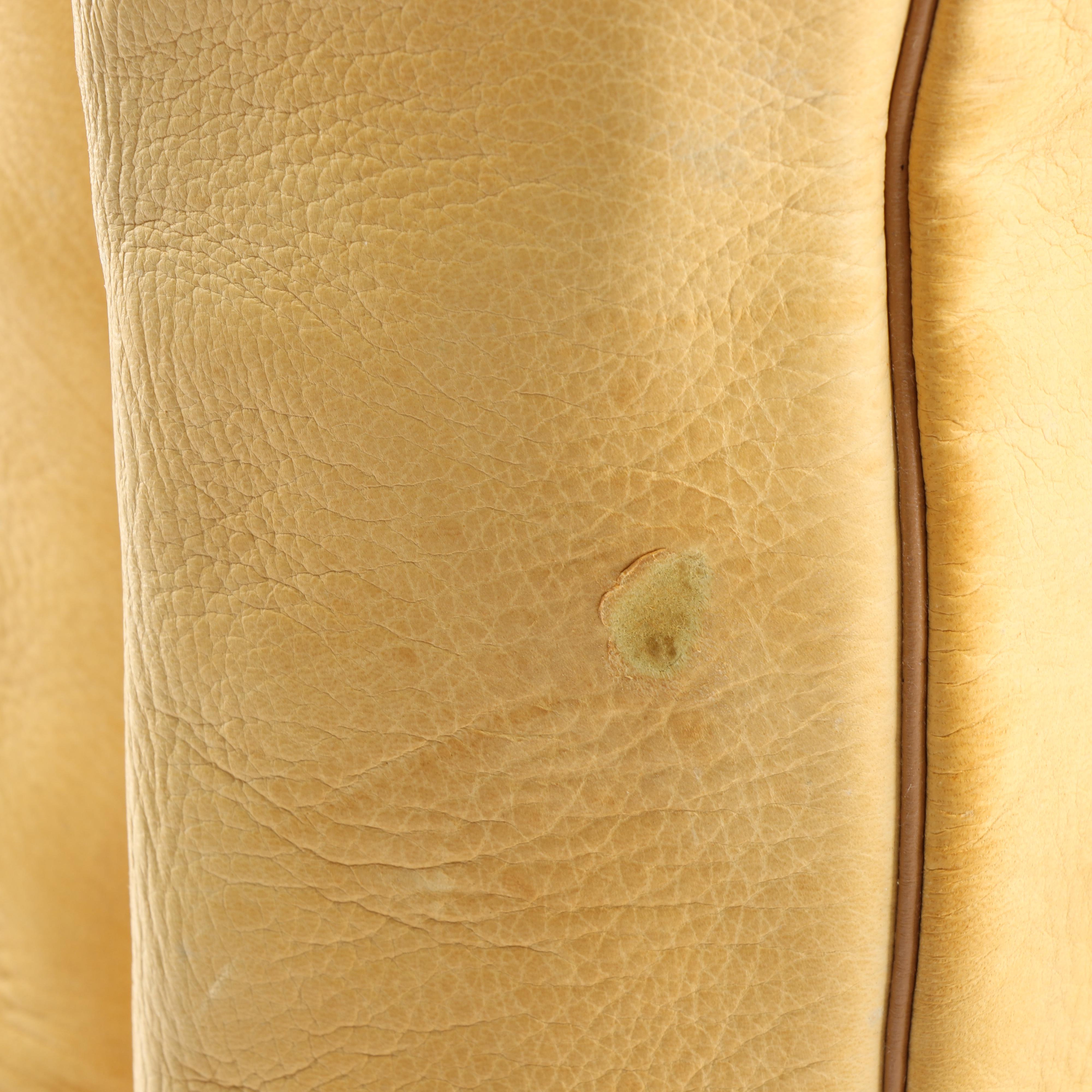 Larry Mahan's Yellow Leather Over-the-Knee Western Boots