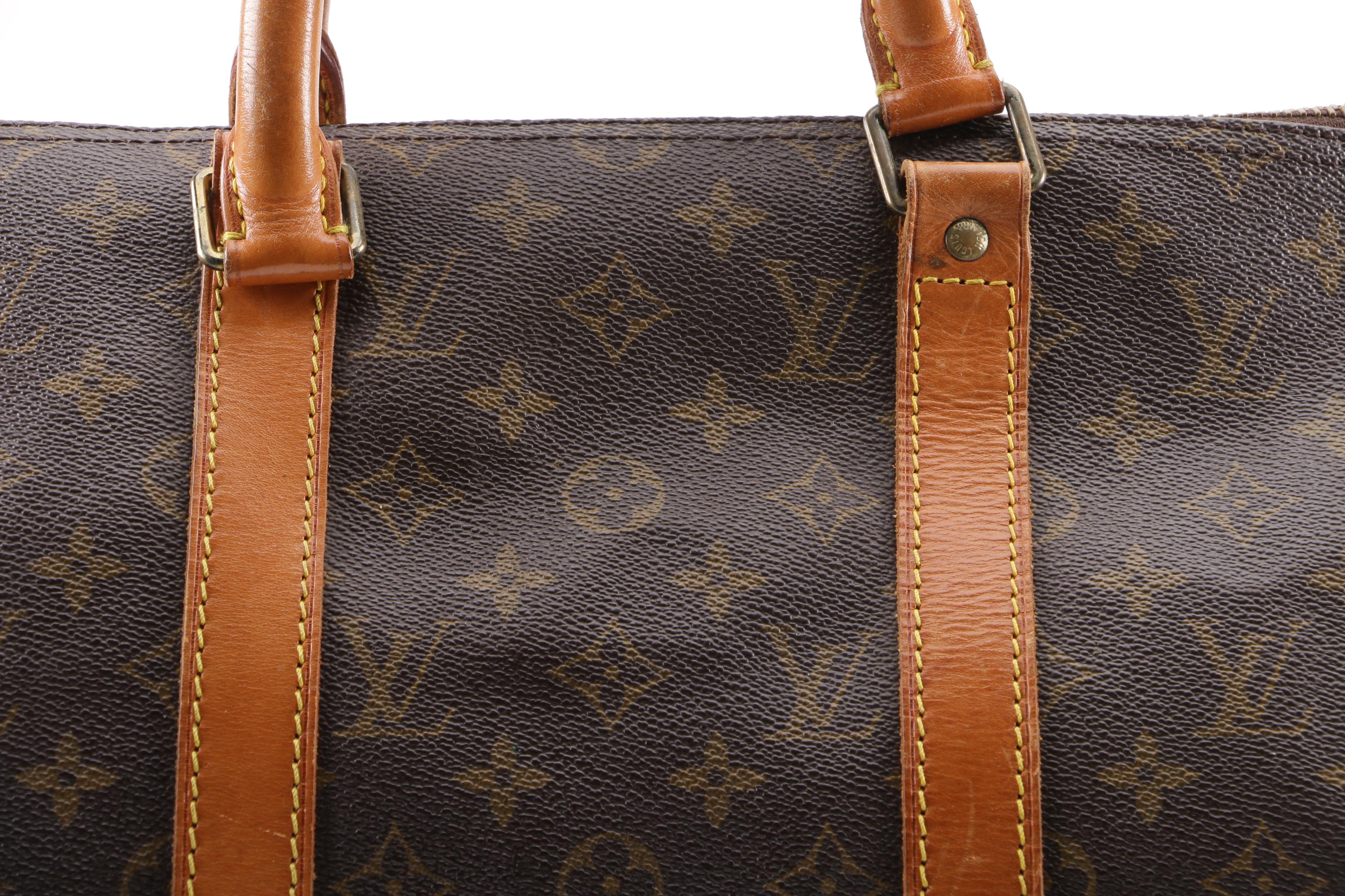 1988 Vintage Louis Vuitton Paris Monogram Canvas Keepall Bag