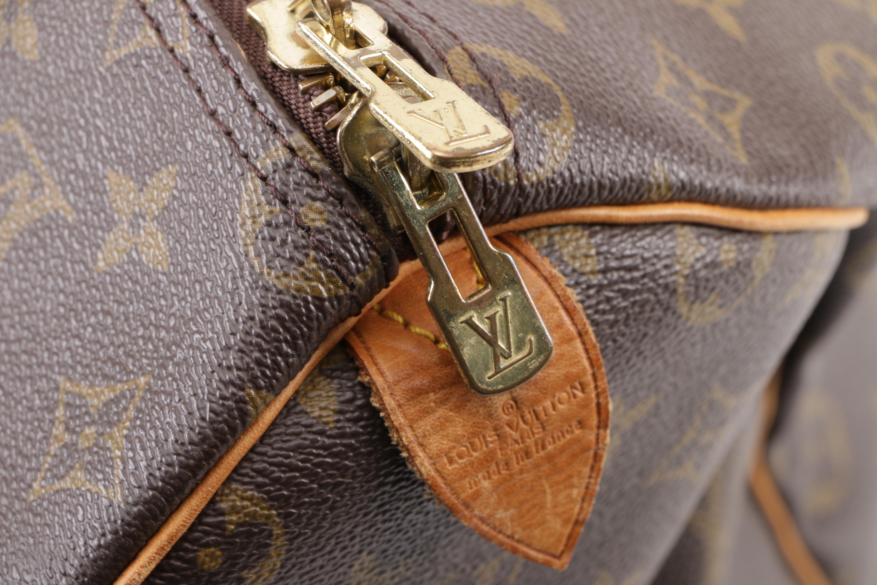 1988 Vintage Louis Vuitton Paris Monogram Canvas Keepall Bag